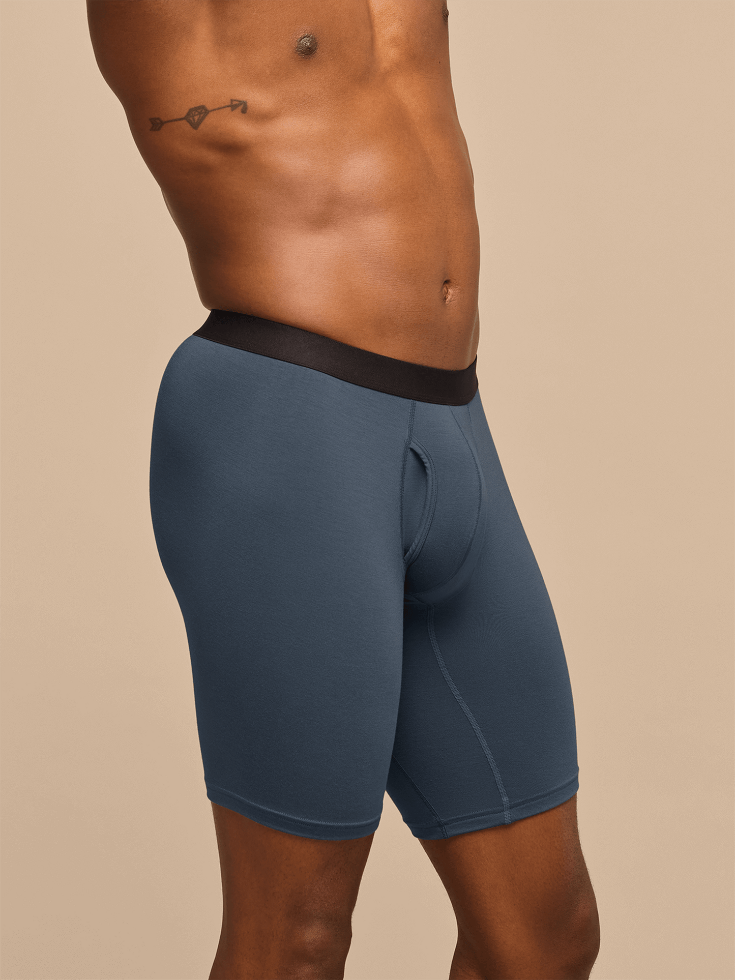 UltraModal™ Core Long Boxer Brief w/ Fly 3-Pack | Grey Tide Pack
