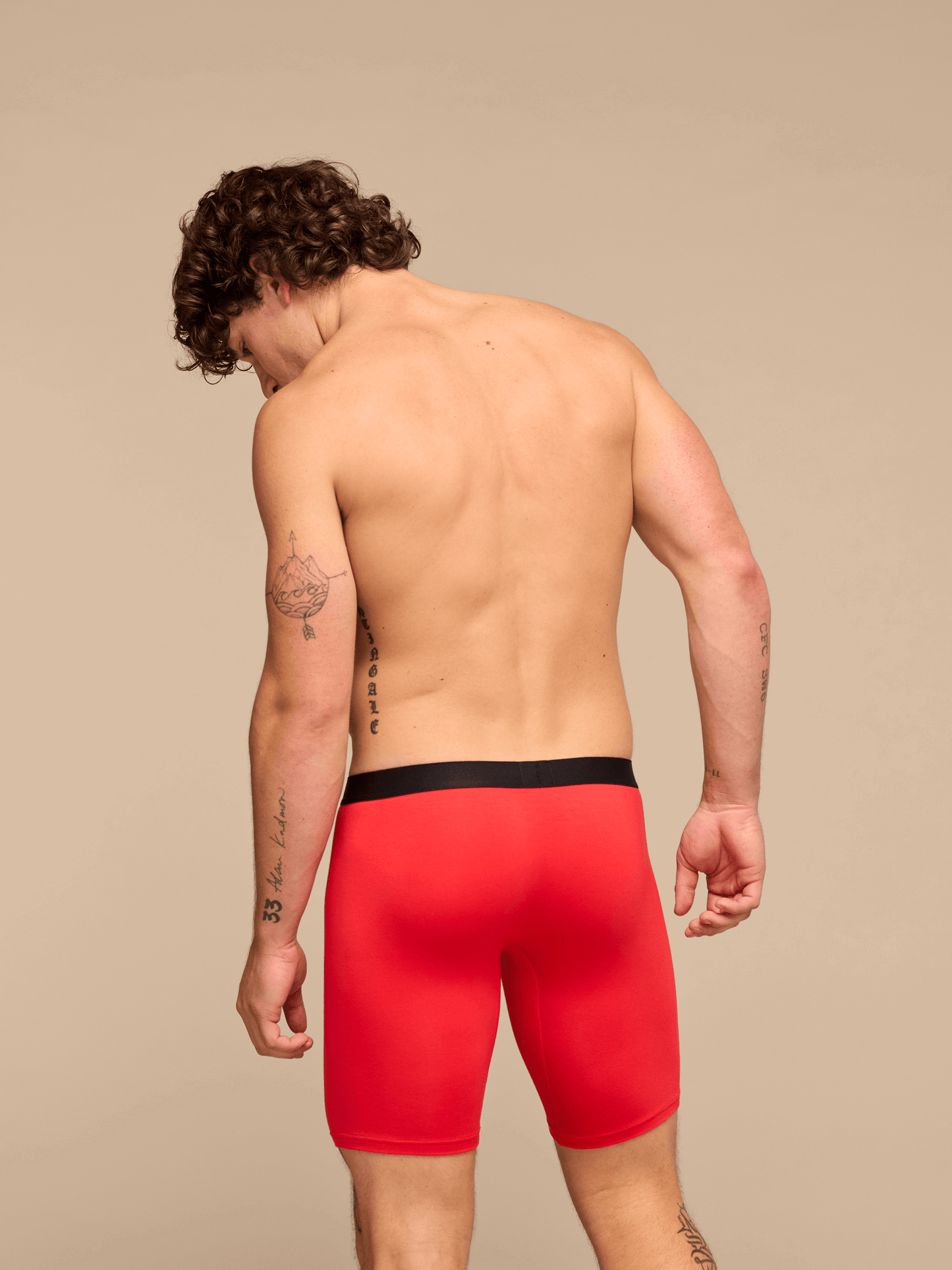 UltraModal™ Core Long Boxer Brief w/ Fly | Tomato