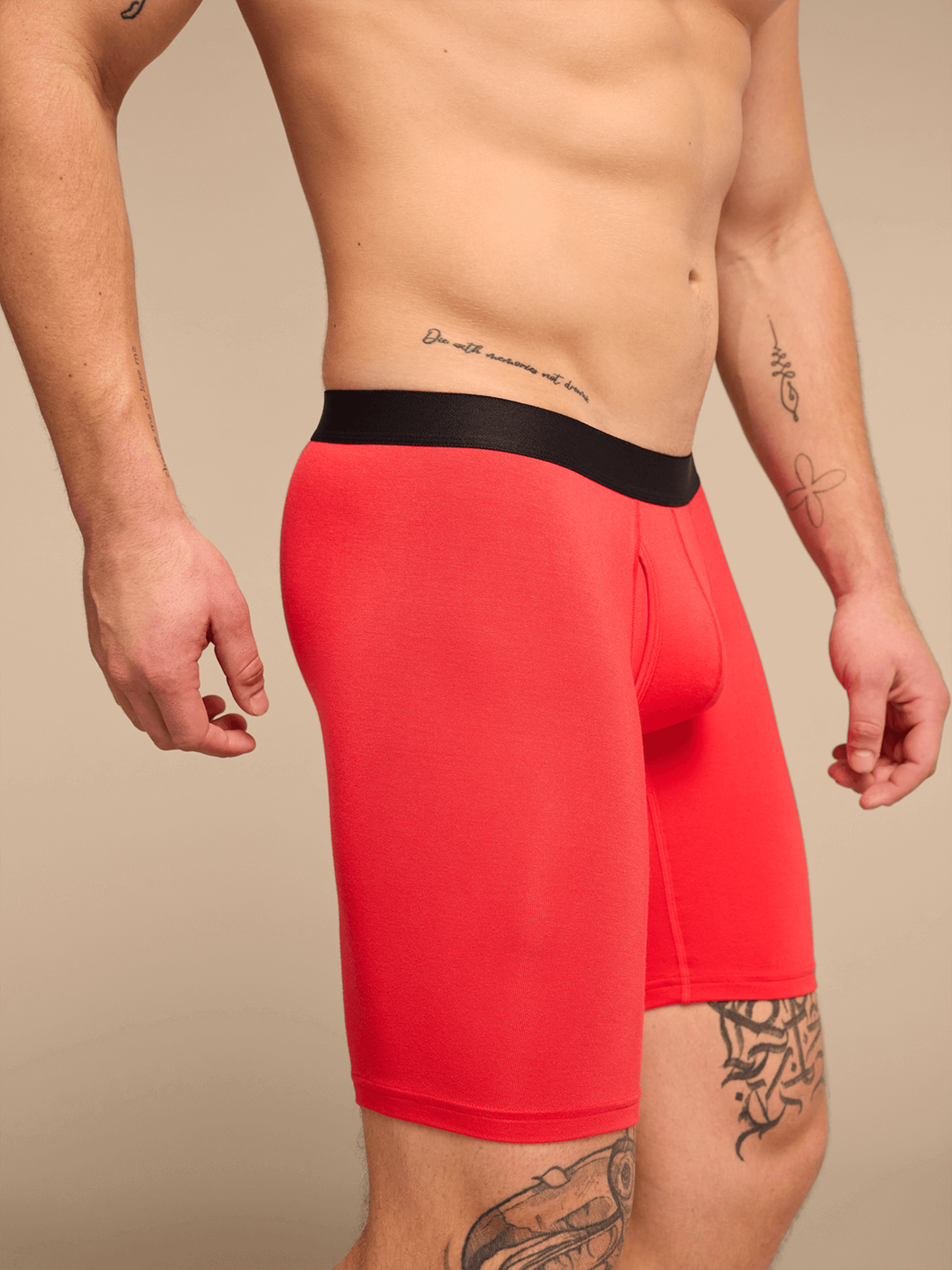 UltraModal™ Core Long Boxer Brief w/ Fly | Tomato