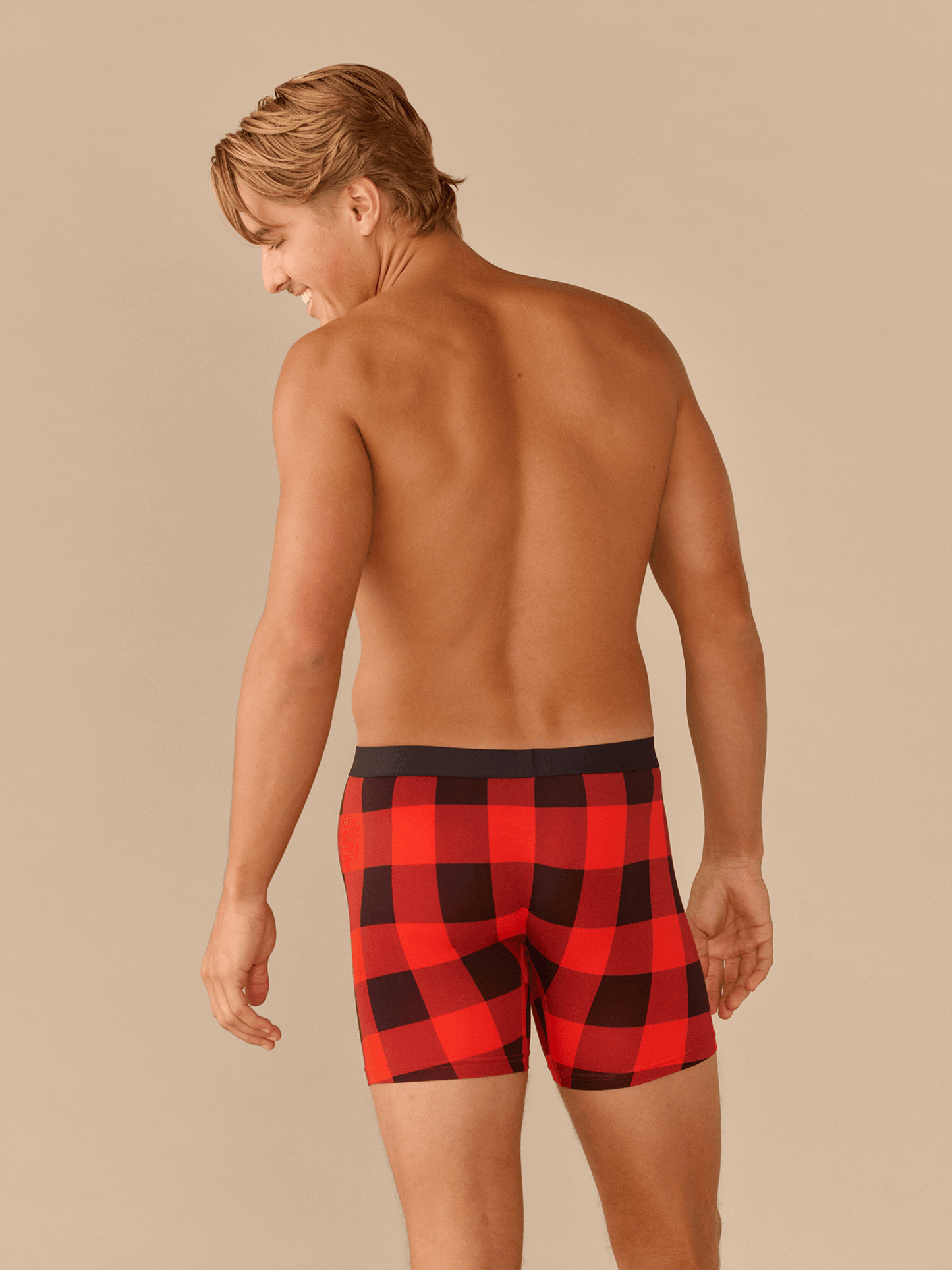 UltraModal™ Core Ball Caddy™ Boxer Brief w/ Fly | Buffalo Plaid
