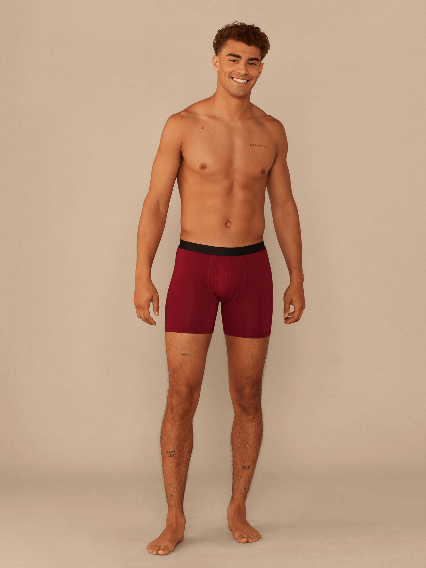 UltraModal™ Core Ball Caddy™ Boxer Brief w/ Fly | Cabernet
