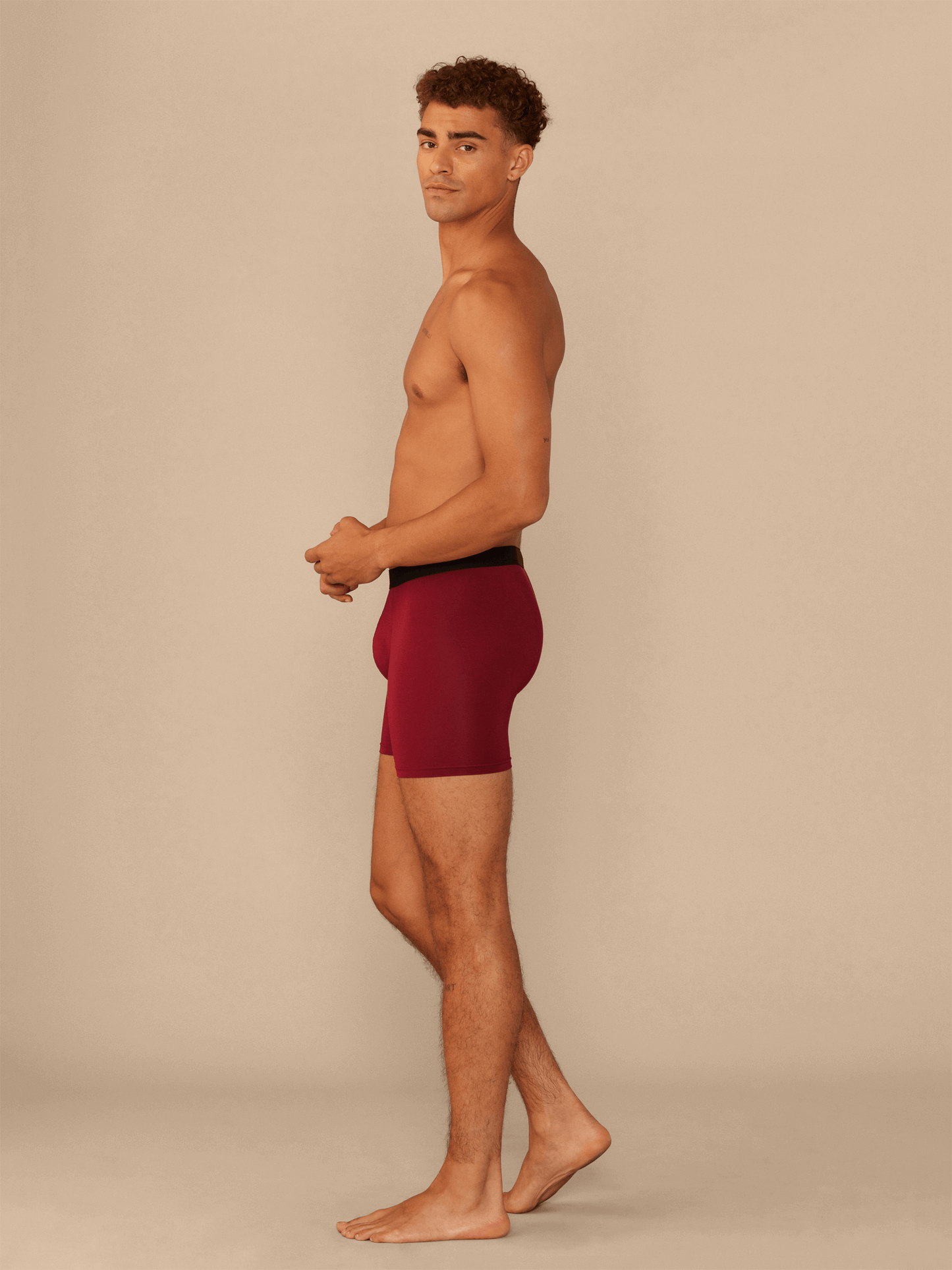UltraModal™ Core Ball Caddy™ Boxer Brief w/ Fly | Cabernet