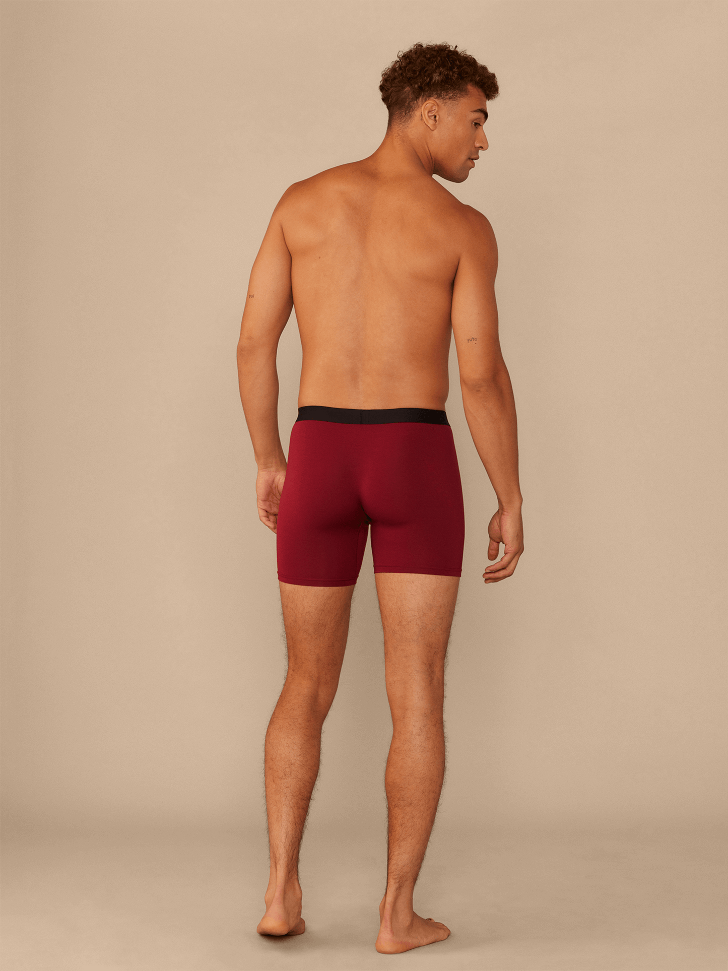 UltraModal™ Core Ball Caddy™ Boxer Brief w/ Fly | Cabernet