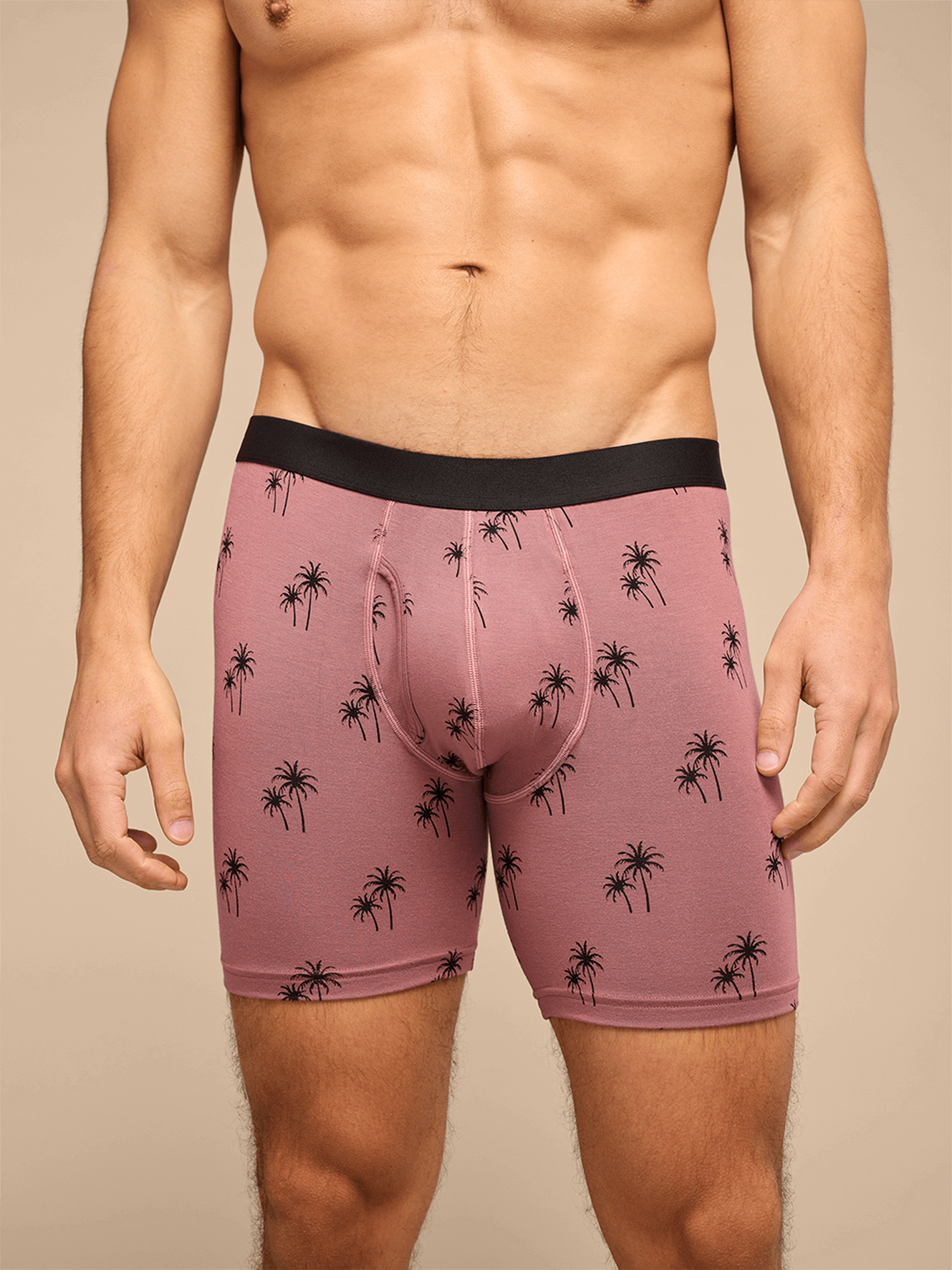 UltraModal™ Core Ball Caddy™ Boxer Brief w/ Fly | Faded Palms