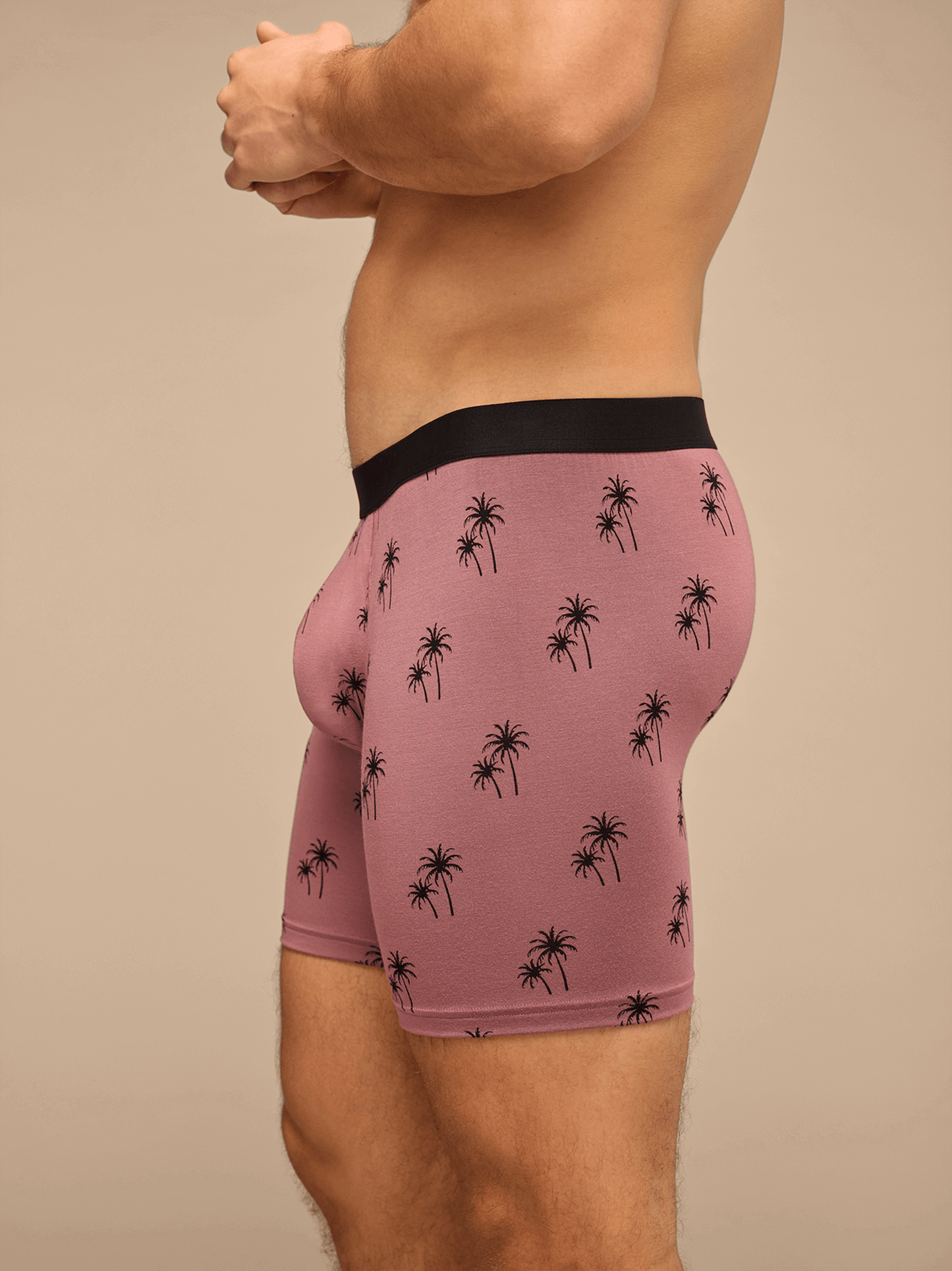 UltraModal™ Core Ball Caddy™ Boxer Brief w/ Fly | Faded Palms