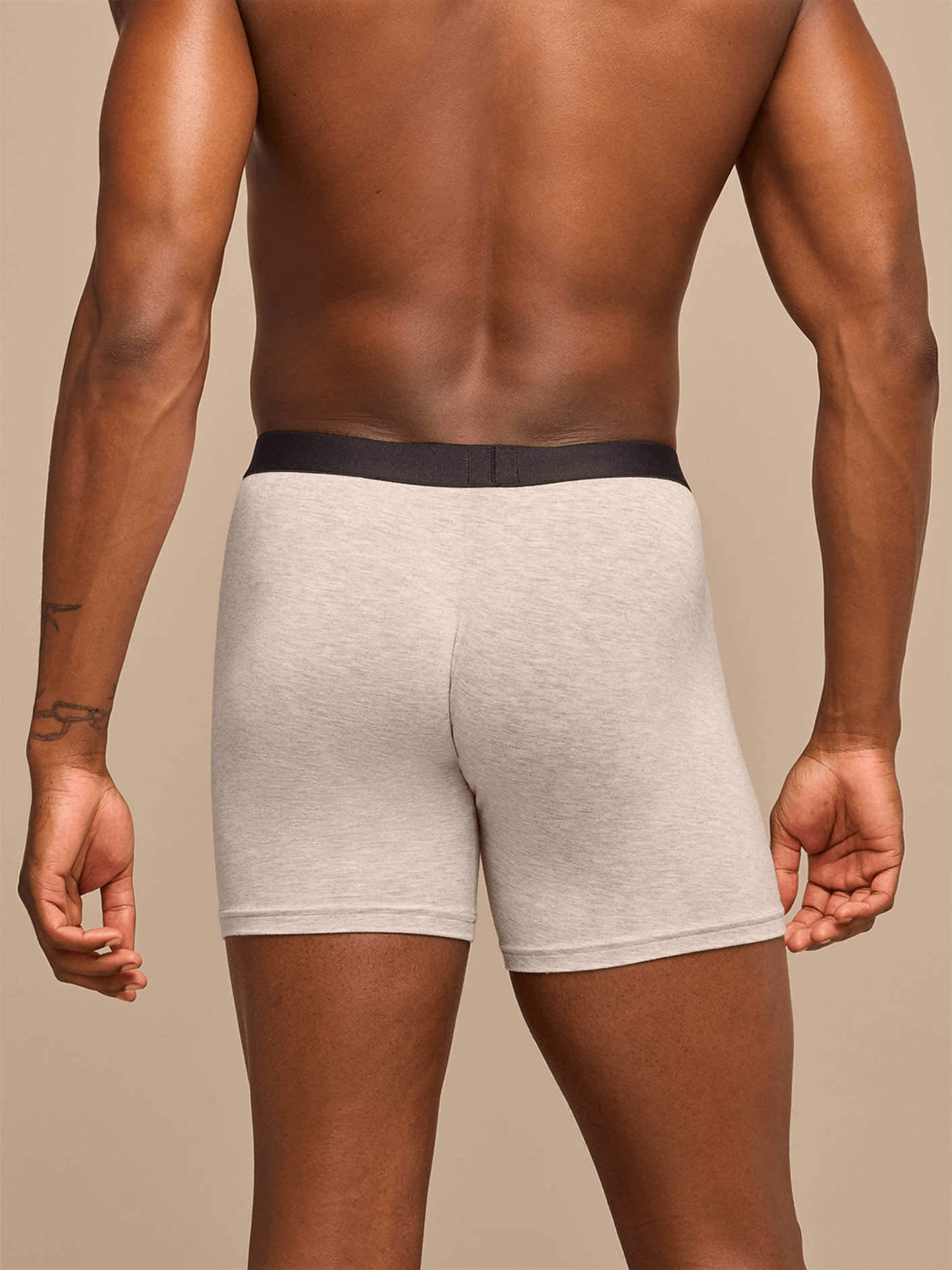 UltraModal™ Core Ball Caddy™ Boxer Brief w/ Fly | Heather Grey