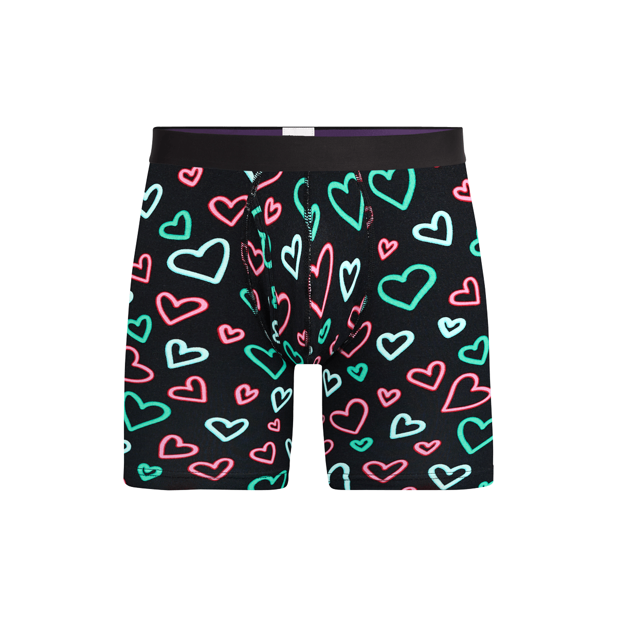 UltraModal™ Core Ball Caddy™ Boxer Brief w/ Fly | Electric Hearts