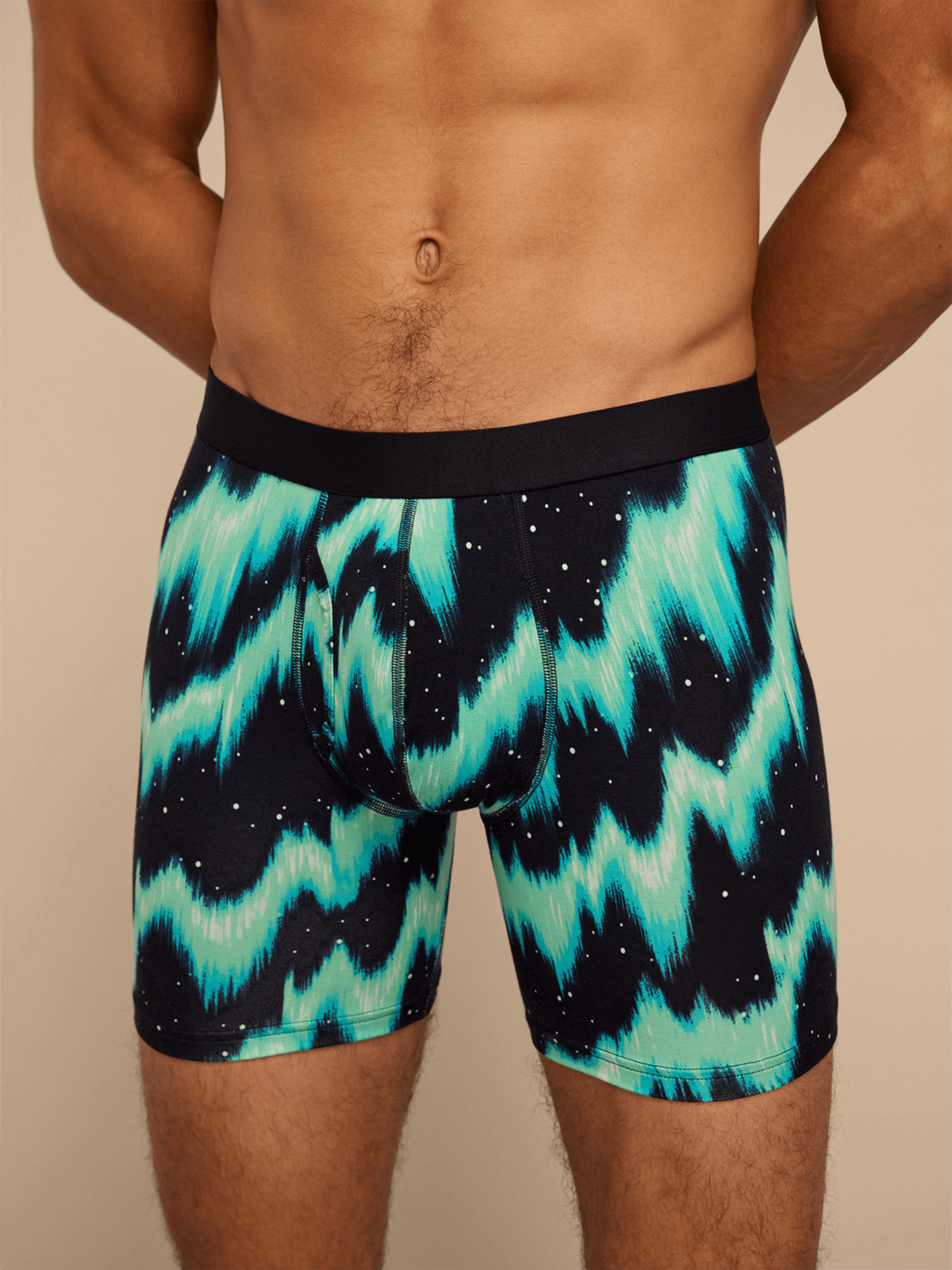 UltraModal™ Core Ball Caddy™ Boxer Brief w/ Fly | Northern Lights