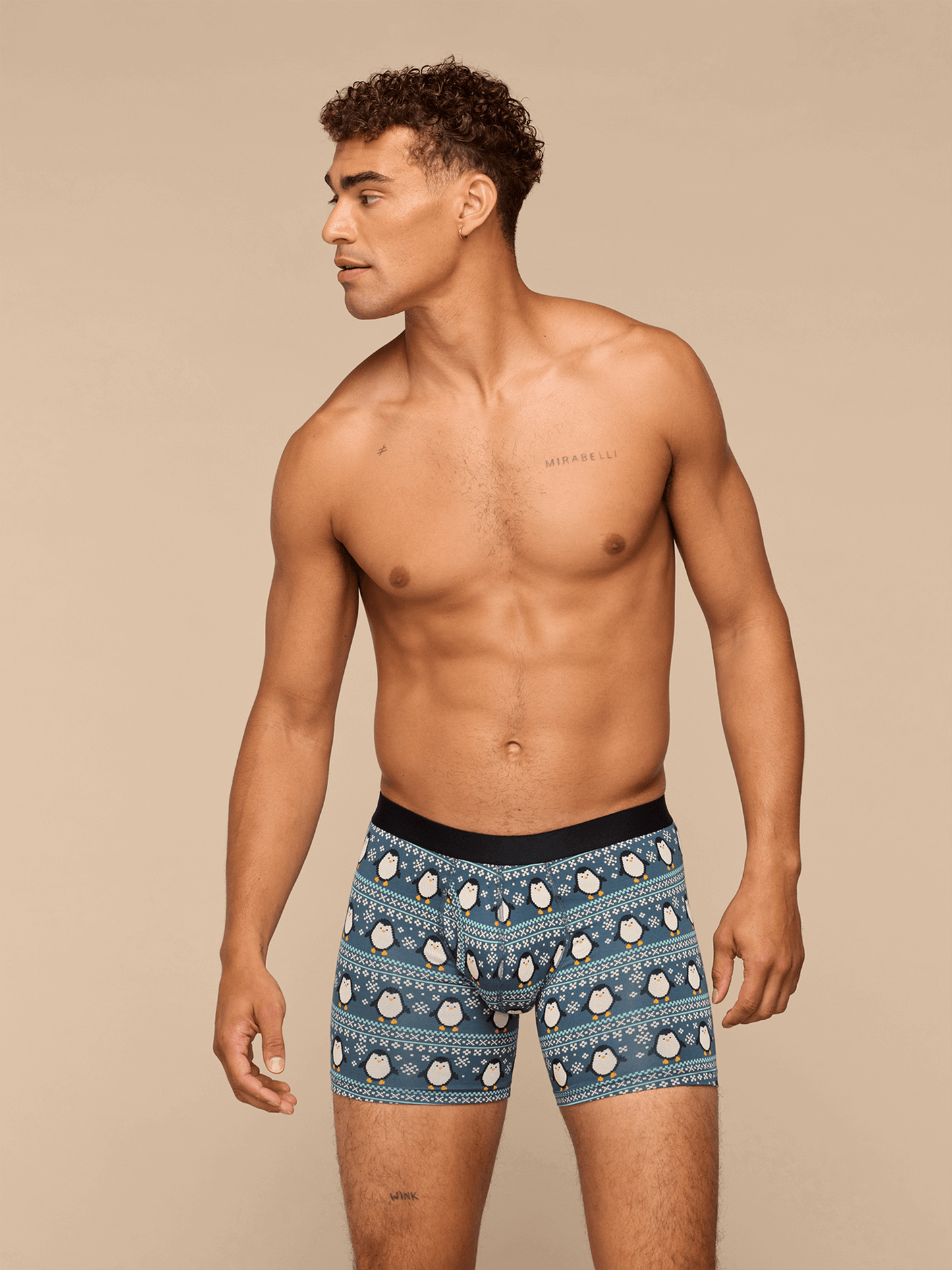 UltraModal™ Core Ball Caddy™ Boxer Brief w/ Fly | Penguin Sweater