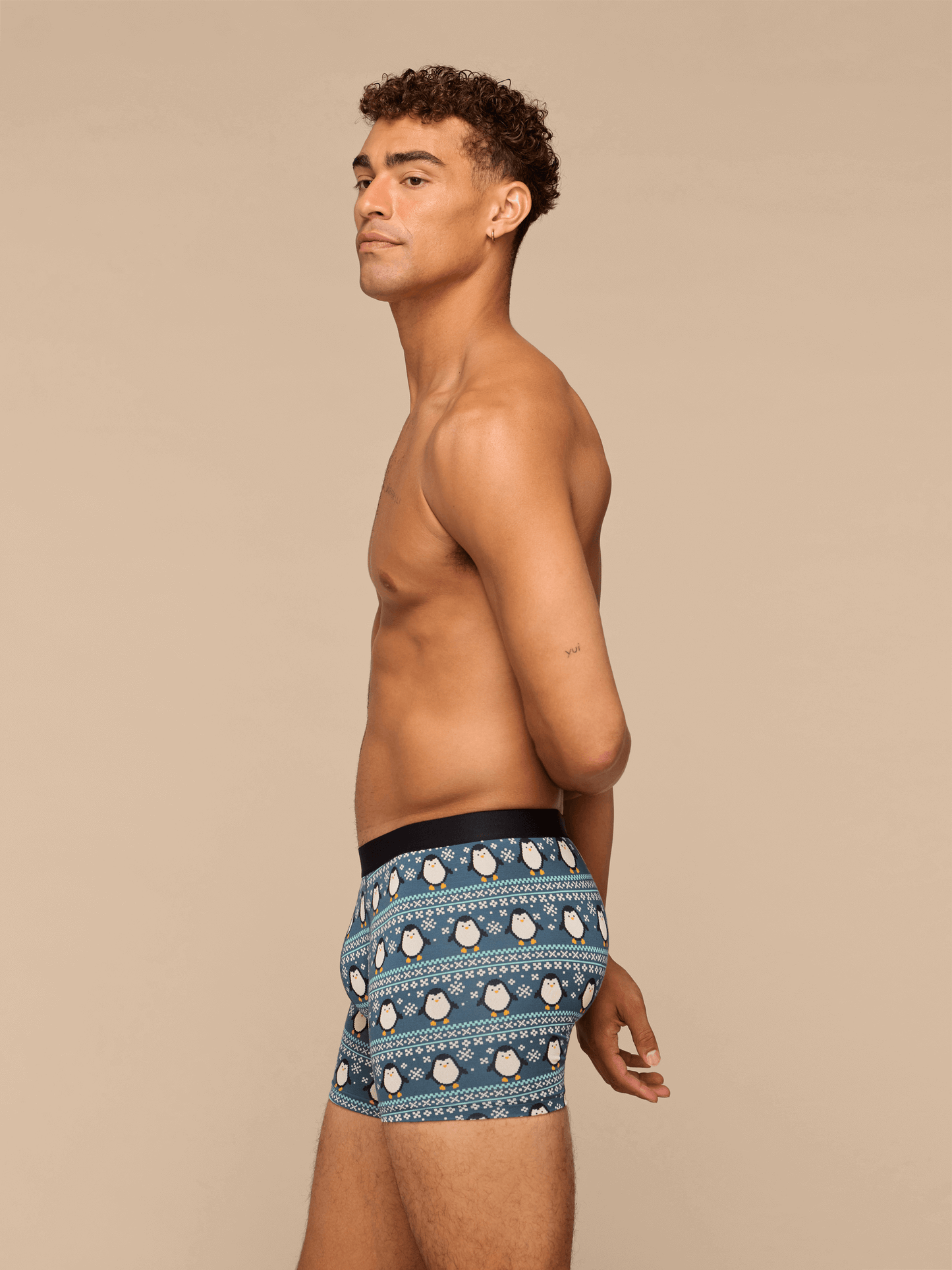 UltraModal™ Core Ball Caddy™ Boxer Brief w/ Fly | Penguin Sweater