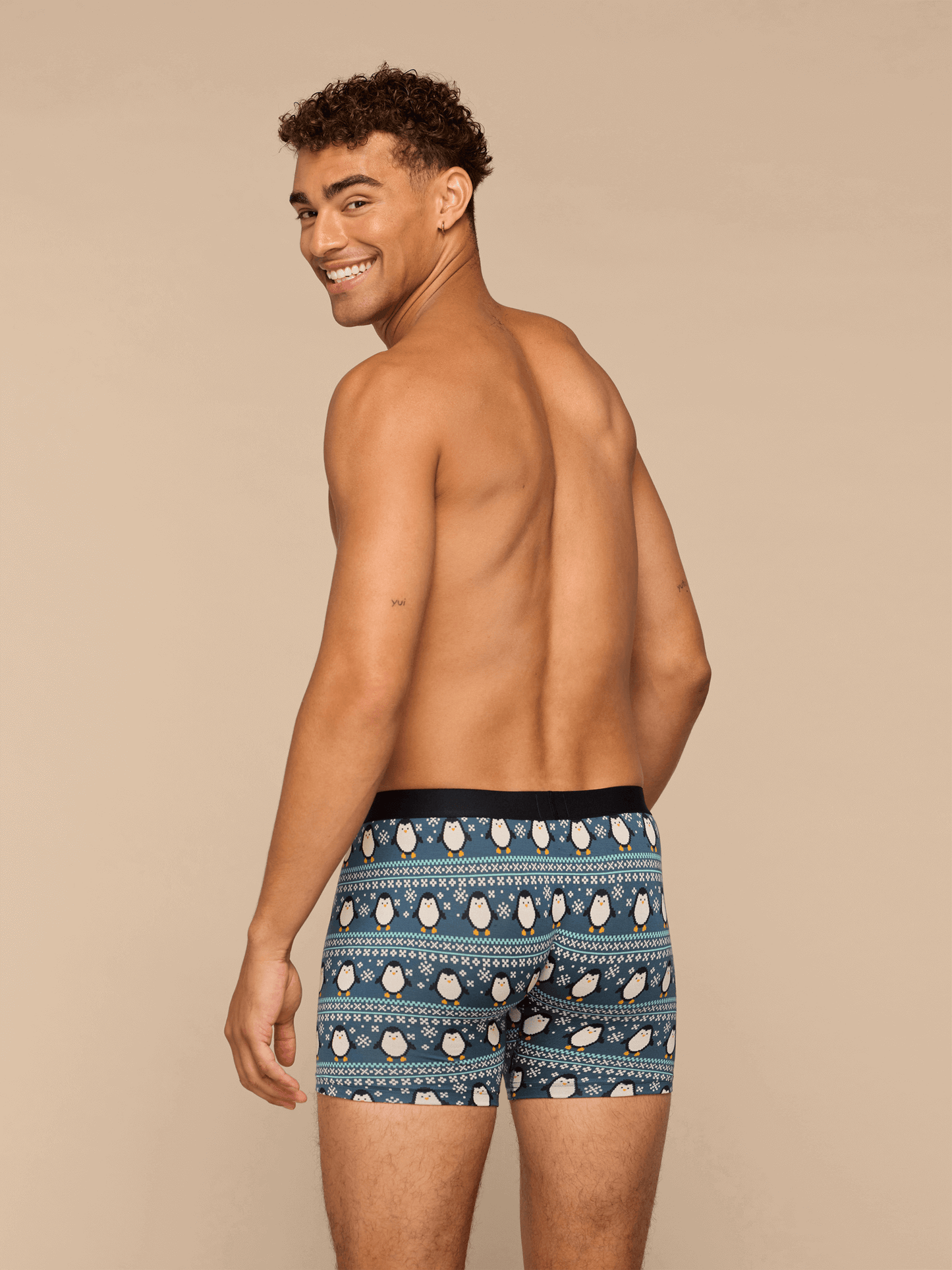 UltraModal™ Core Ball Caddy™ Boxer Brief w/ Fly | Penguin Sweater