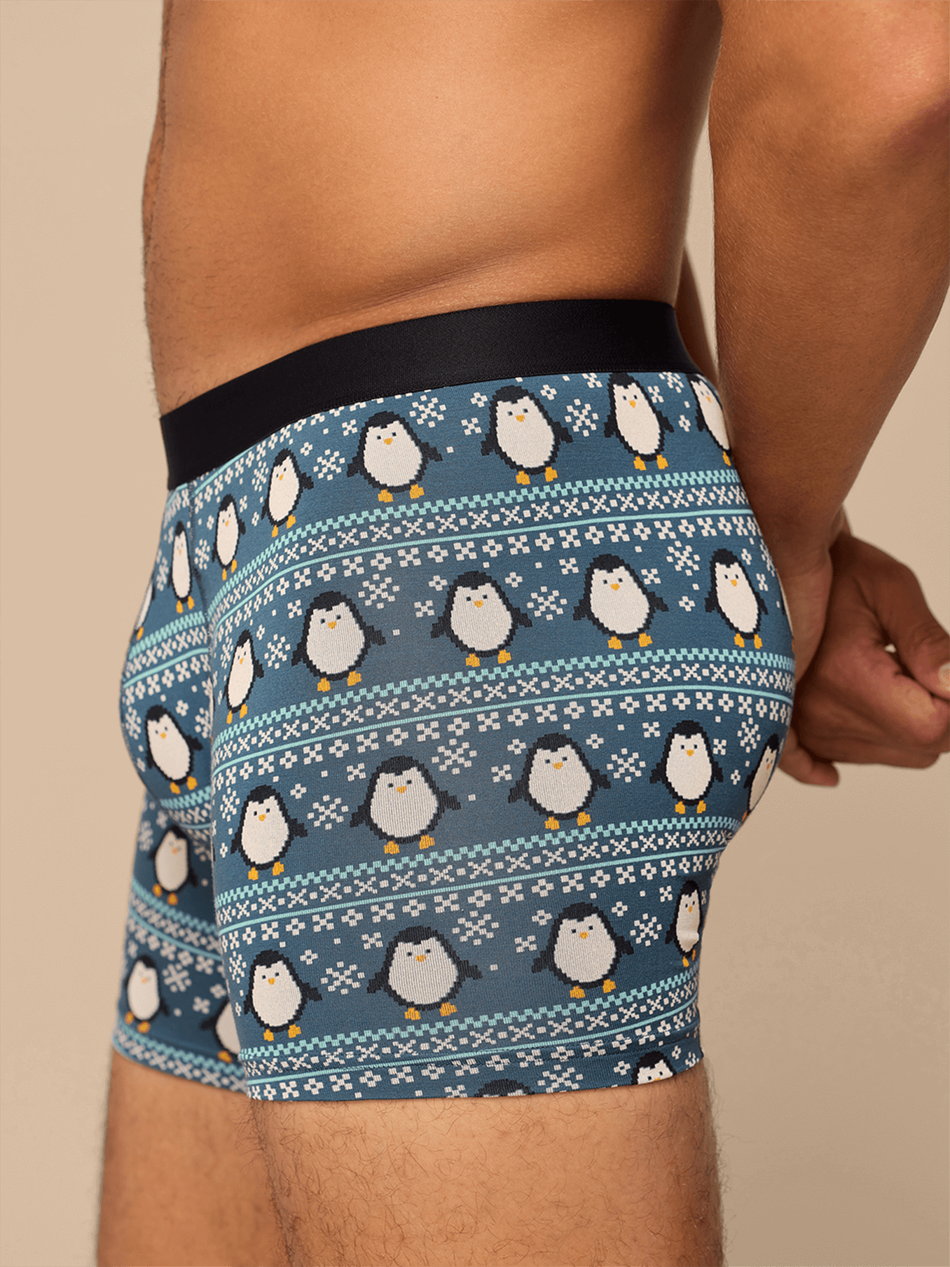 UltraModal™ Core Ball Caddy™ Boxer Brief w/ Fly | Penguin Sweater