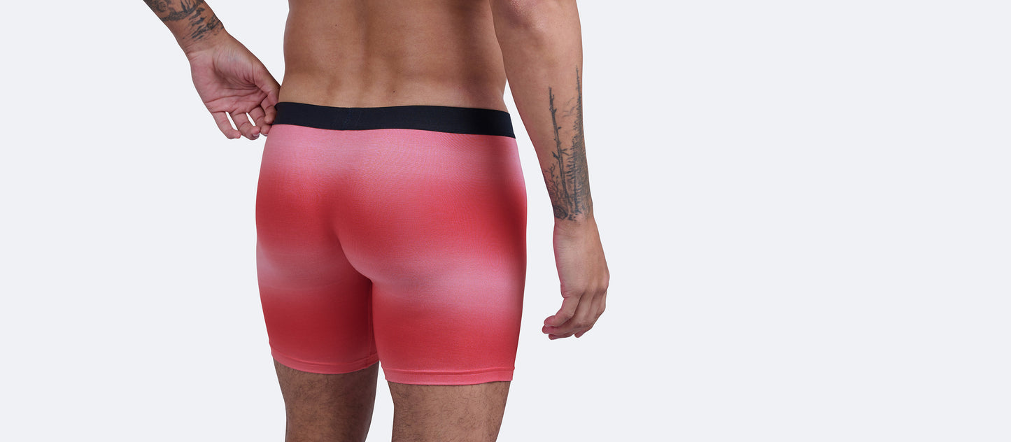 UltraModal™ Core Ball Caddy™ Boxer Brief w/ Fly | Pink Ombre