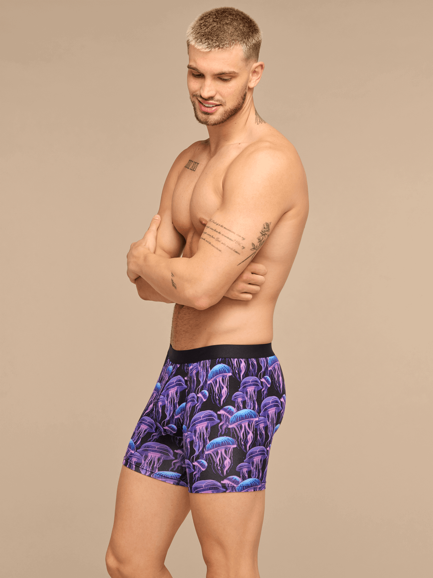 UltraModal™ Core Ball Caddy Boxer Brief w/ Fly | Wild Jellies