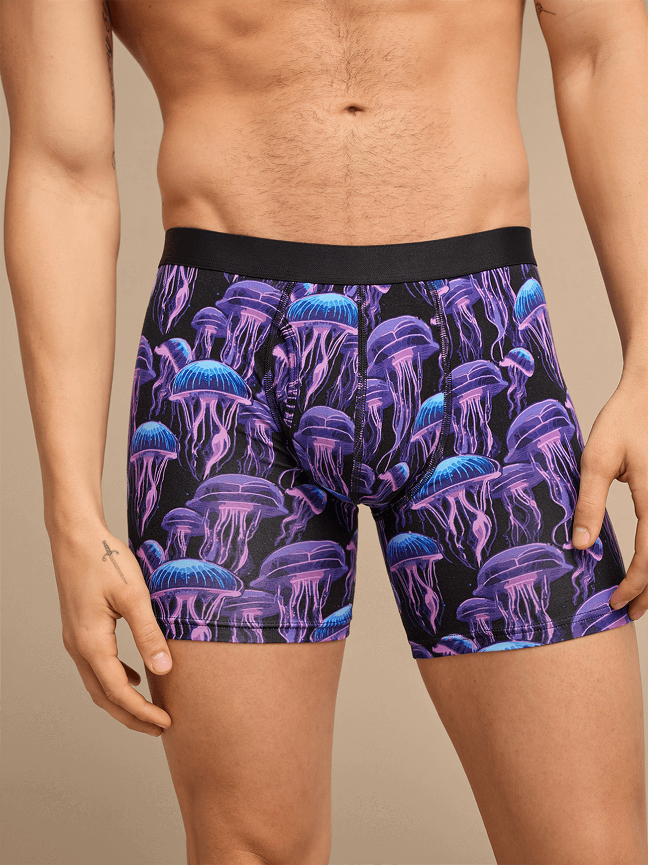 UltraModal™ Core Ball Caddy Boxer Brief w/ Fly | Wild Jellies