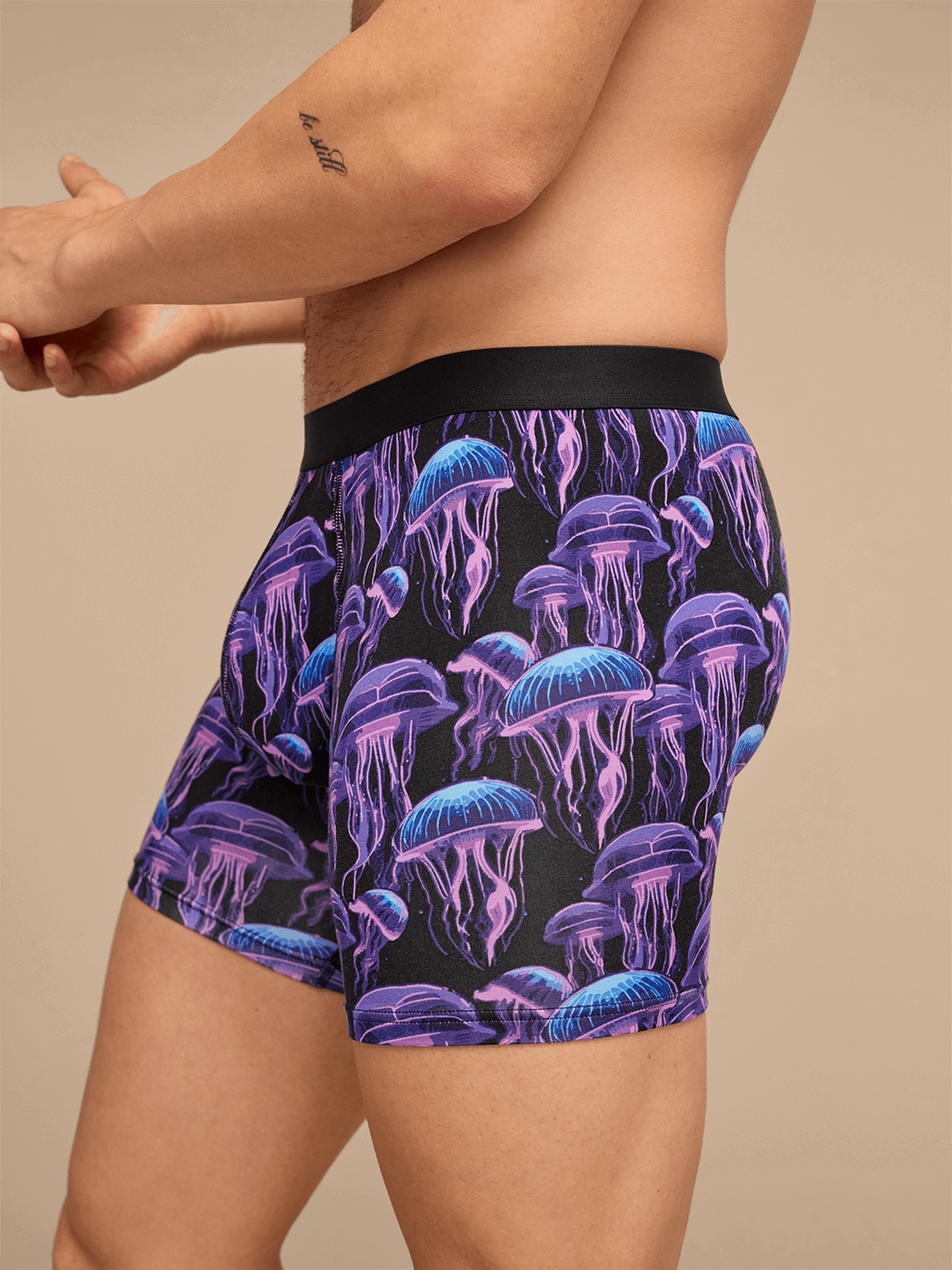 UltraModal™ Core Ball Caddy Boxer Brief w/ Fly | Wild Jellies