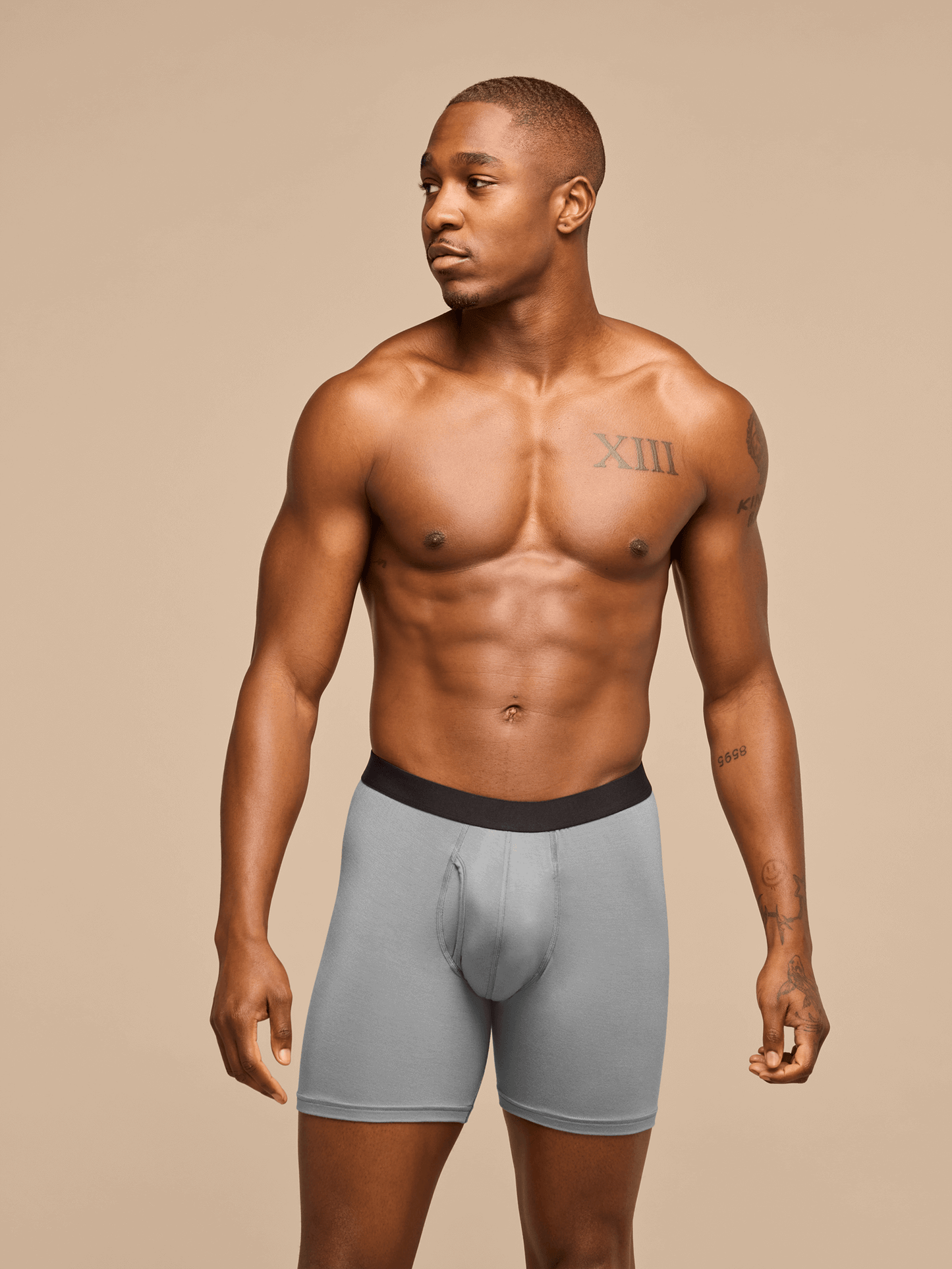 UltraModal™ Core Ball Caddy™ Boxer Brief w/ Fly | Stone