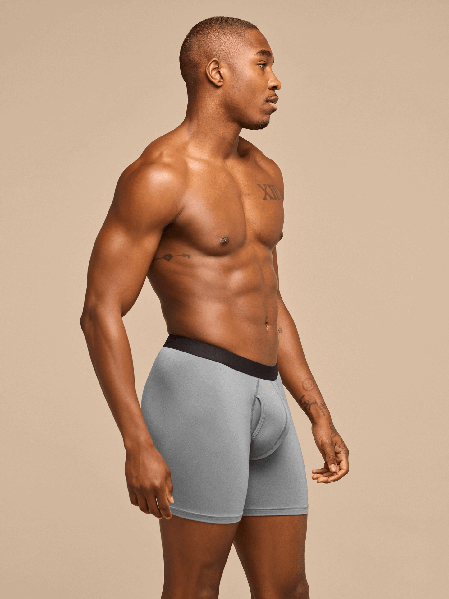 UltraModal™ Core Ball Caddy™ Boxer Brief w/ Fly | Stone