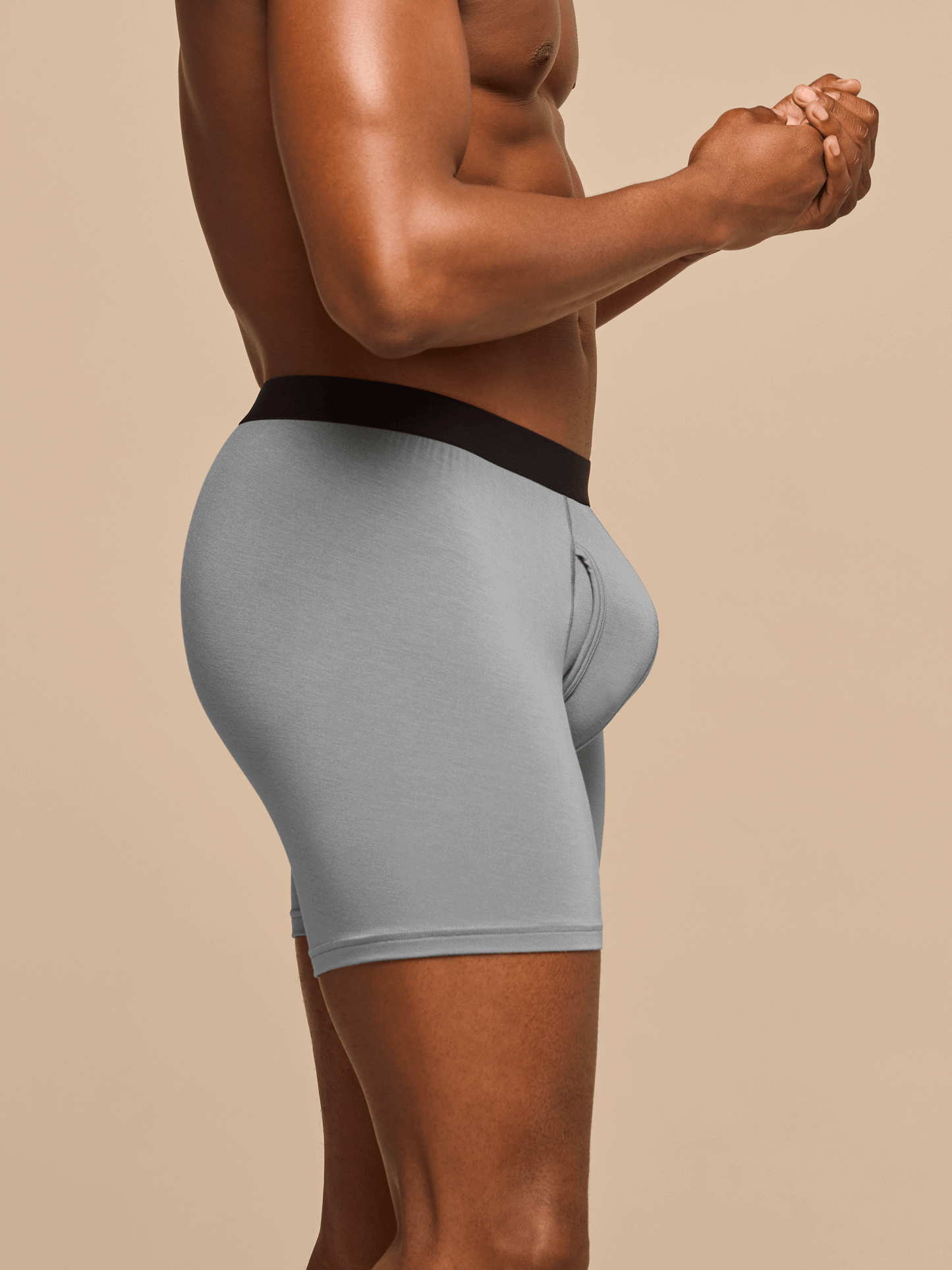 UltraModal™ Core Ball Caddy™ Boxer Brief w/ Fly | Stone