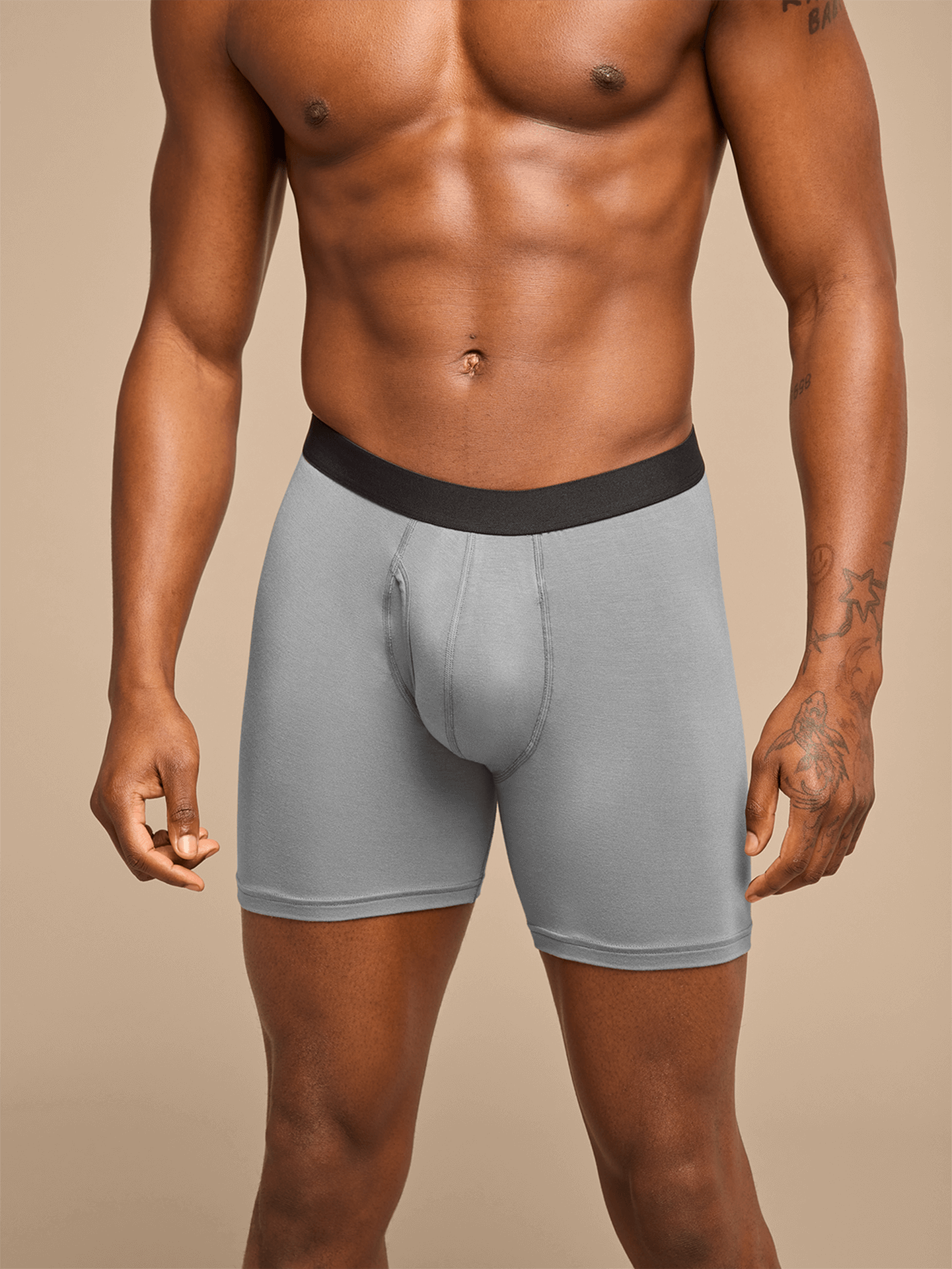 UltraModal™ Core Ball Caddy™ Boxer Brief w/ Fly | Stone