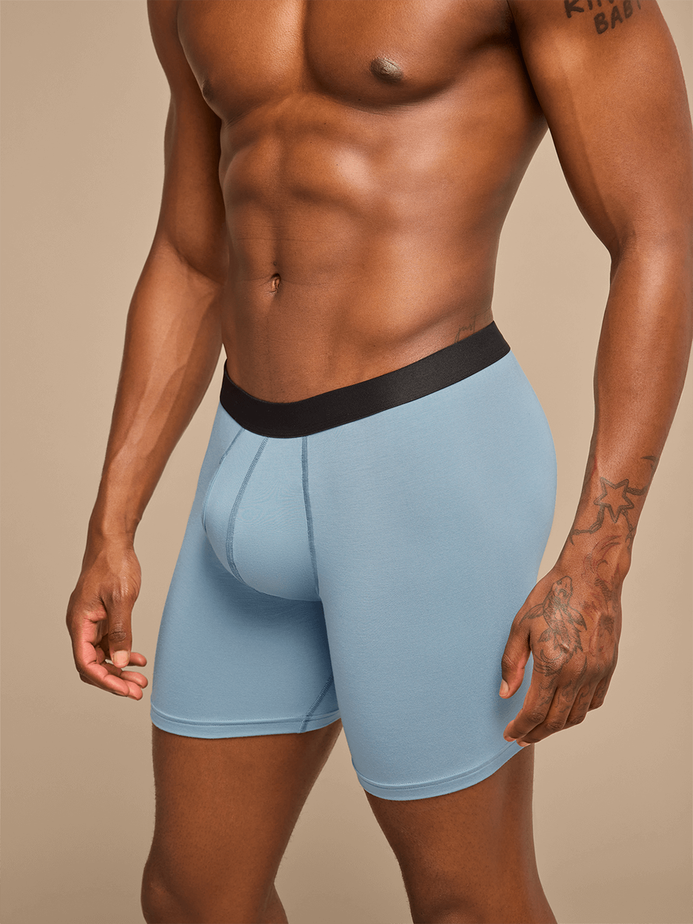 UltraModal™ Core Ball Caddy™ Boxer Brief w/ Fly | Slate Blue