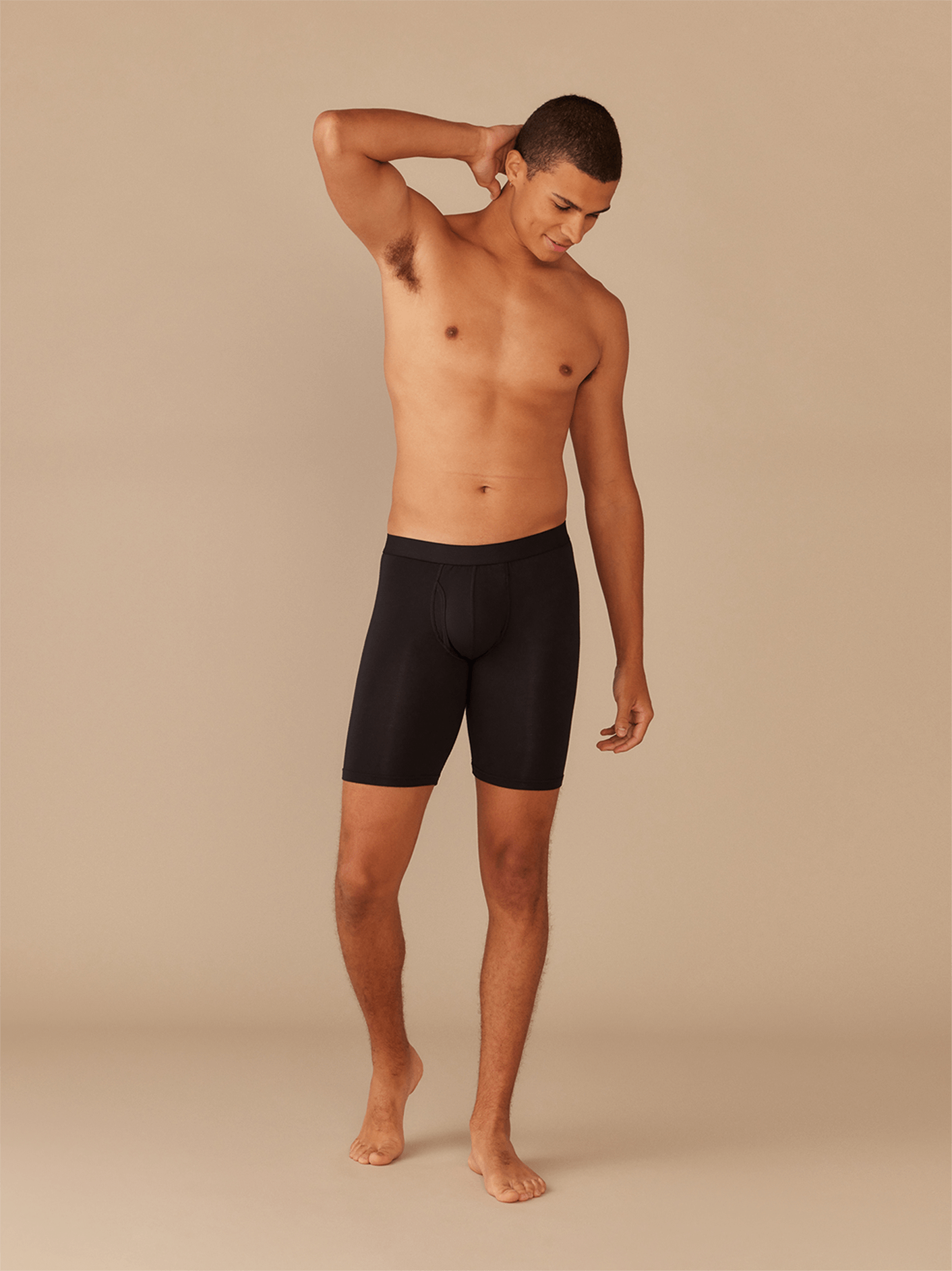 UltraModal™ Core Ball Caddy™ Long Boxer Brief w/ Fly | Sound Ashleep