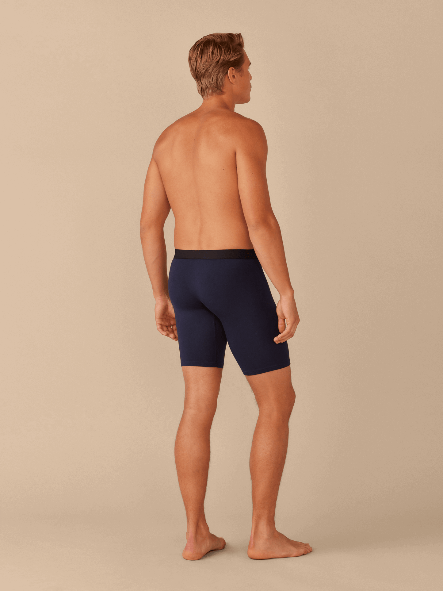 UltraModal™ Core Ball Caddy™ Long Boxer Brief w/ Fly | Dark Sapphire