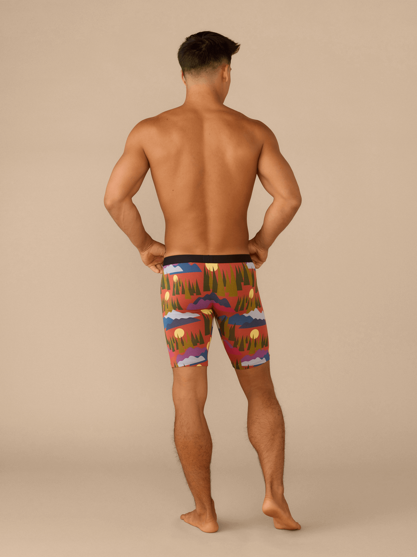 UltraModal™ Core Ball Caddy™ Long Boxer Brief w/ Fly | Mountain High