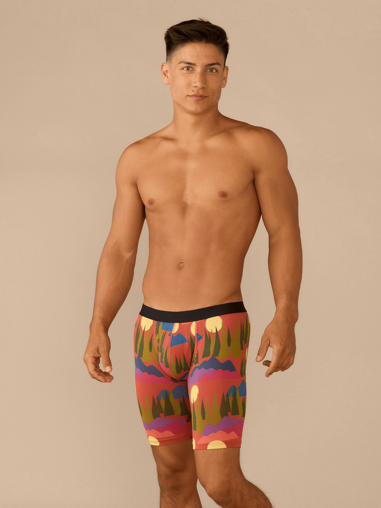 UltraModal™ Core Ball Caddy™ Long Boxer Brief w/ Fly | Mountain High