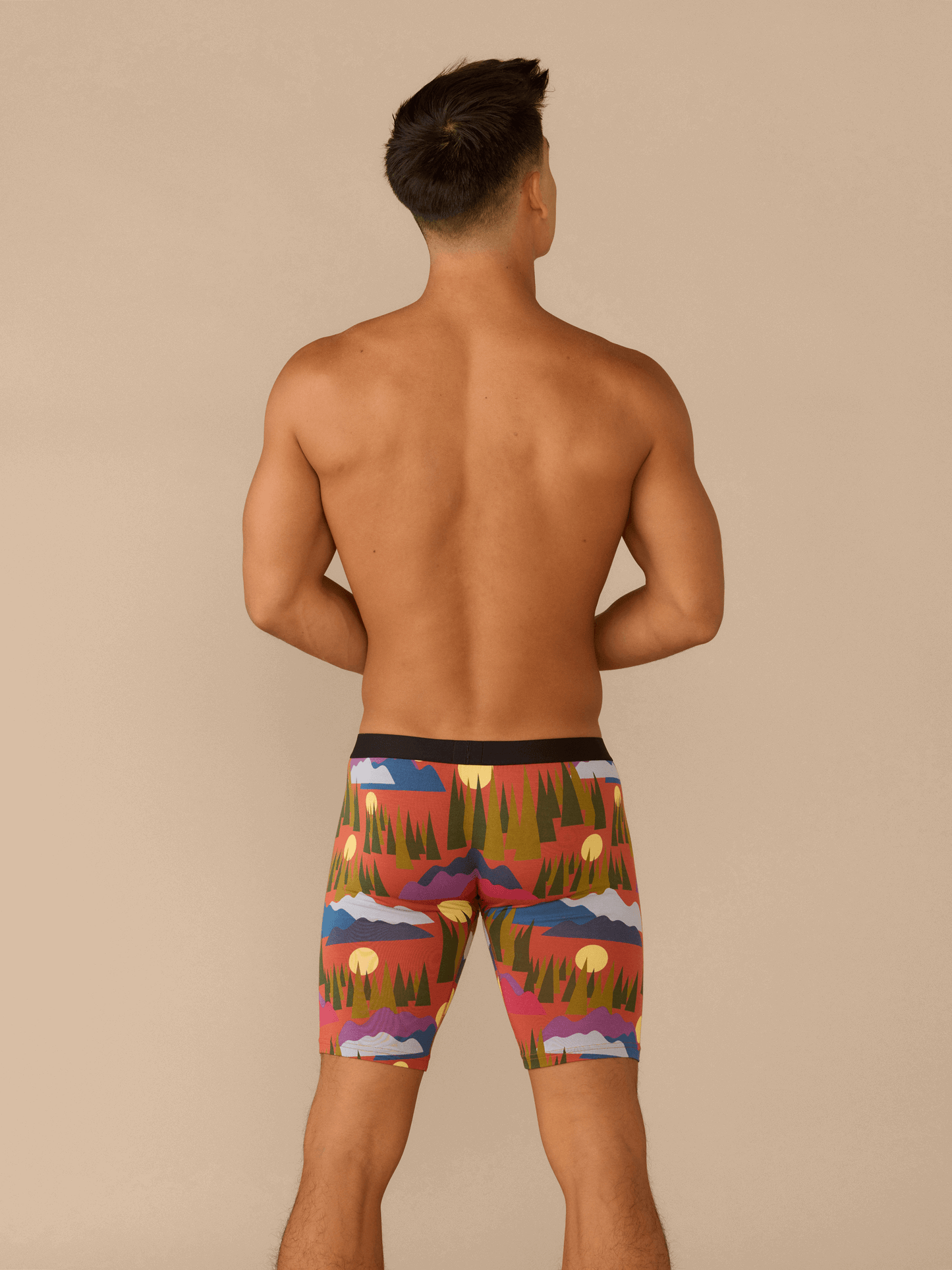 UltraModal™ Core Ball Caddy™ Long Boxer Brief w/ Fly | Mountain High