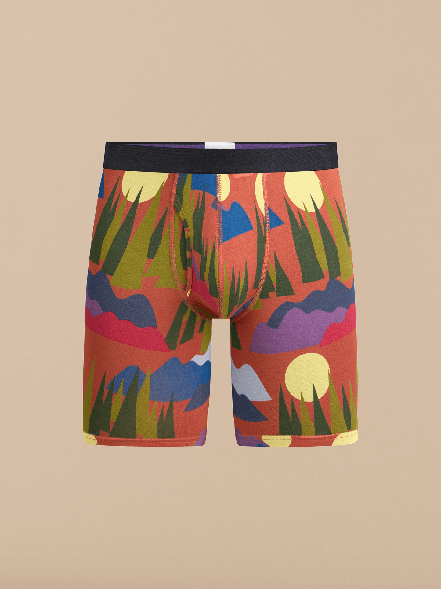 UltraModal™ Core Ball Caddy™ Long Boxer Brief w/ Fly | Mountain High