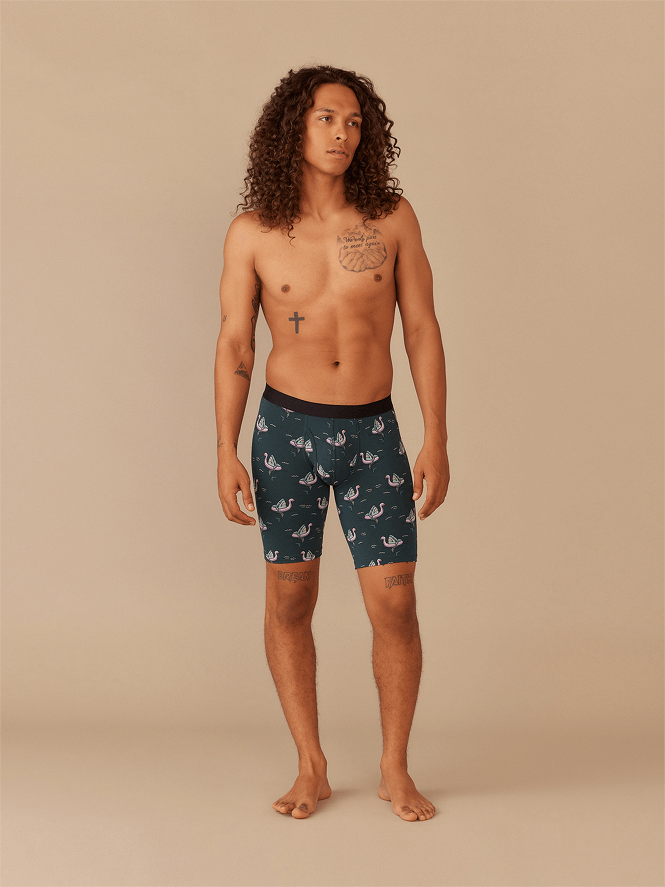 UltraModal™ Core Ball Caddy™ Long Boxer Brief w/ Fly | Pool Sharks 2.0