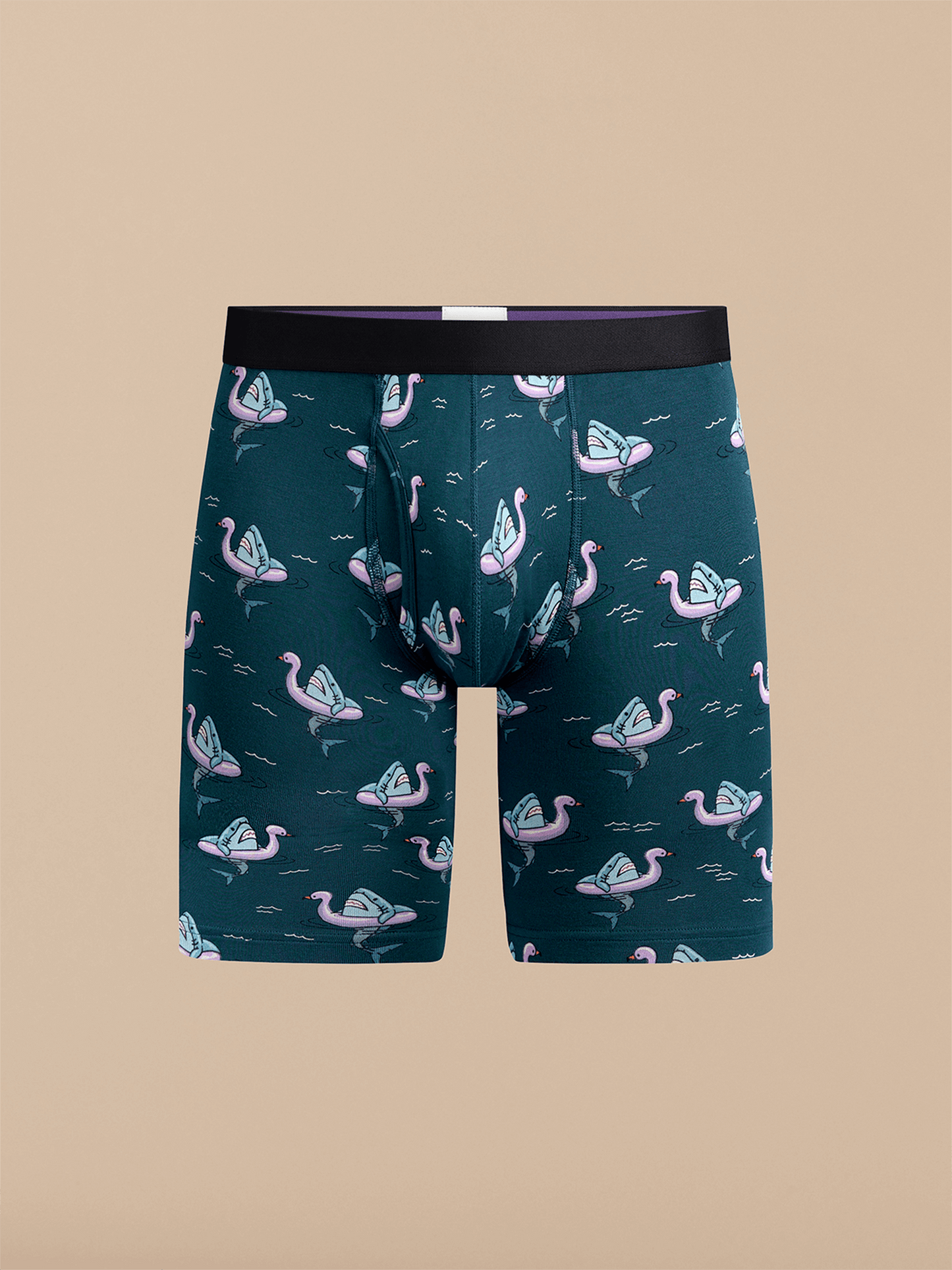 UltraModal™ Core Ball Caddy™ Long Boxer Brief w/ Fly | Pool Sharks 2.0