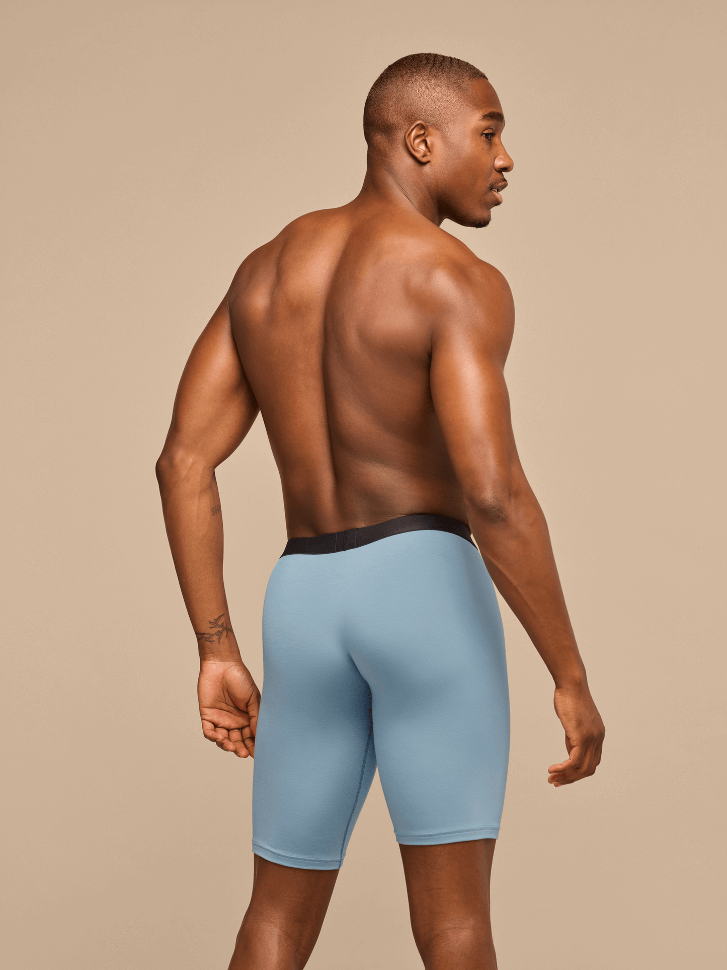 UltraModal™ Core Ball Caddy™ Long Boxer Brief w/ Fly | Slate Blue