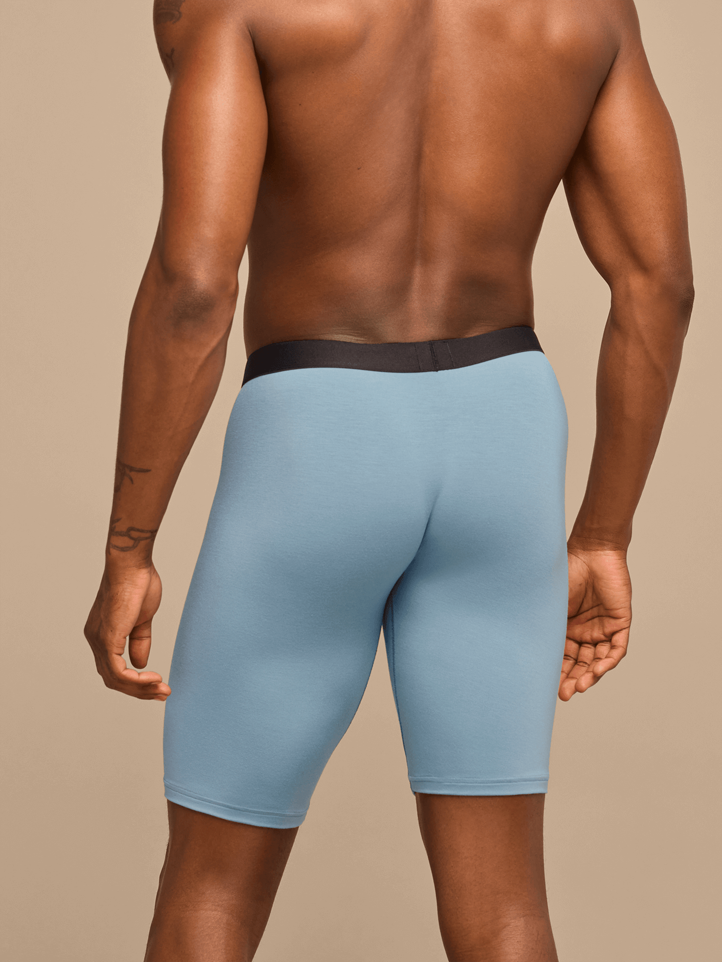 UltraModal™ Core Ball Caddy™ Long Boxer Brief w/ Fly | Slate Blue