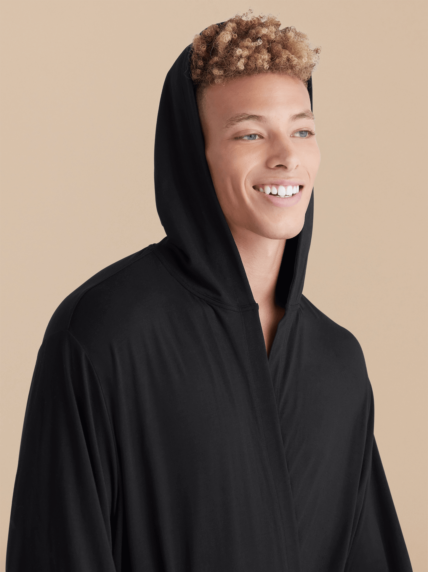 UltraModal™ Hooded Robe - Unisex | Black