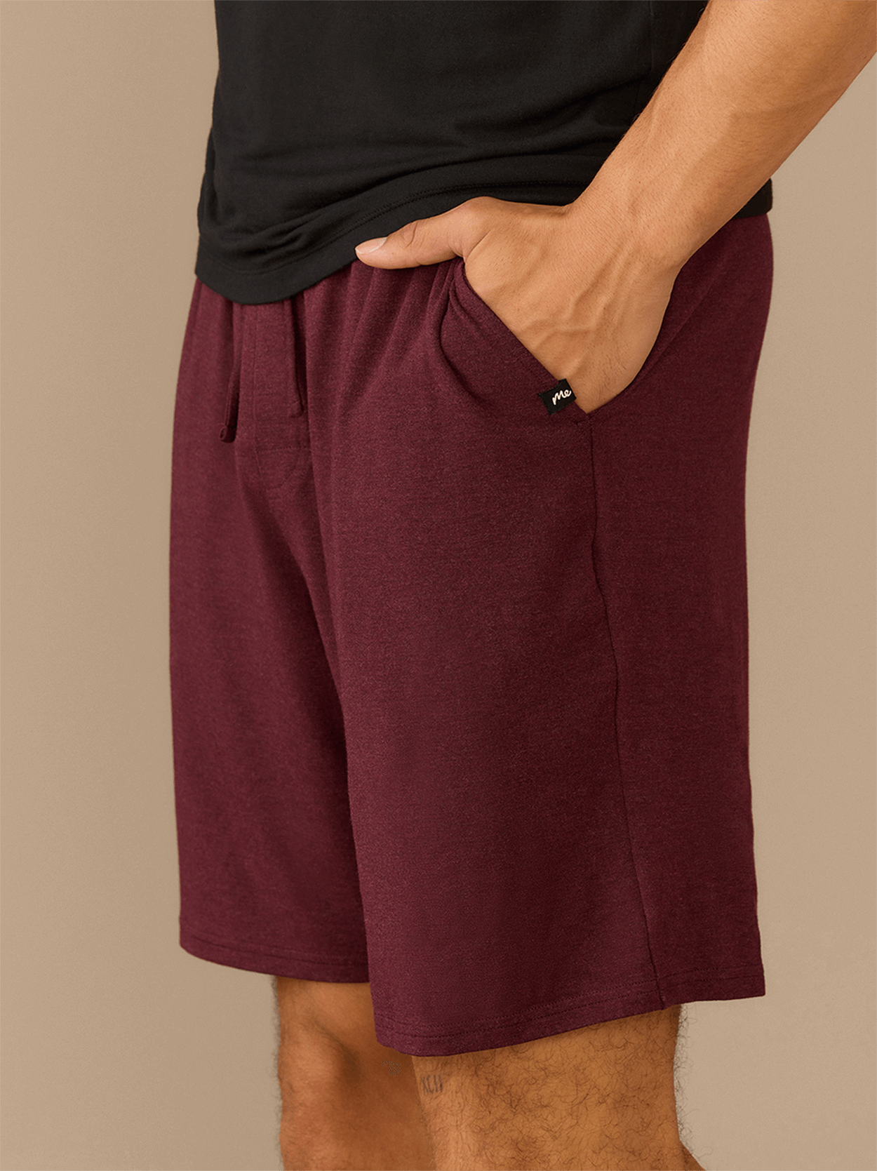 UltraModal™ Lounge Short - Men's | Heather Wine