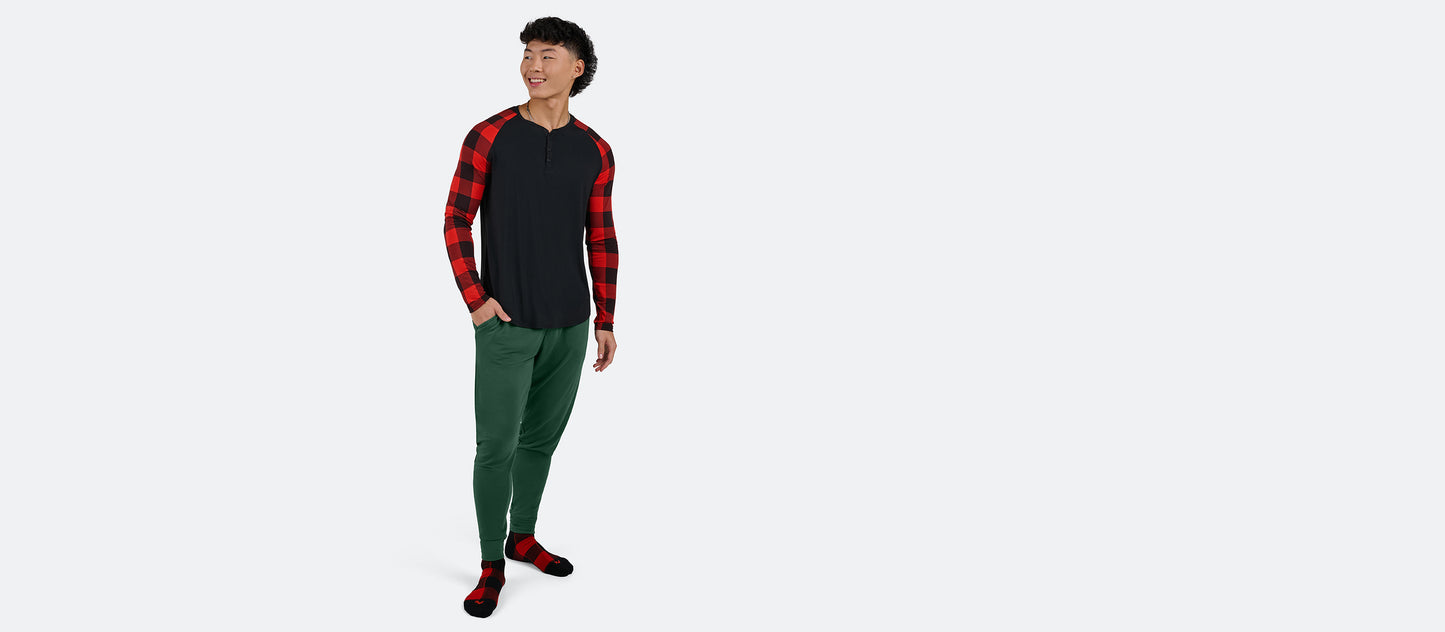 UltraModal™ Henley - Men's | Buffalo Plaid
