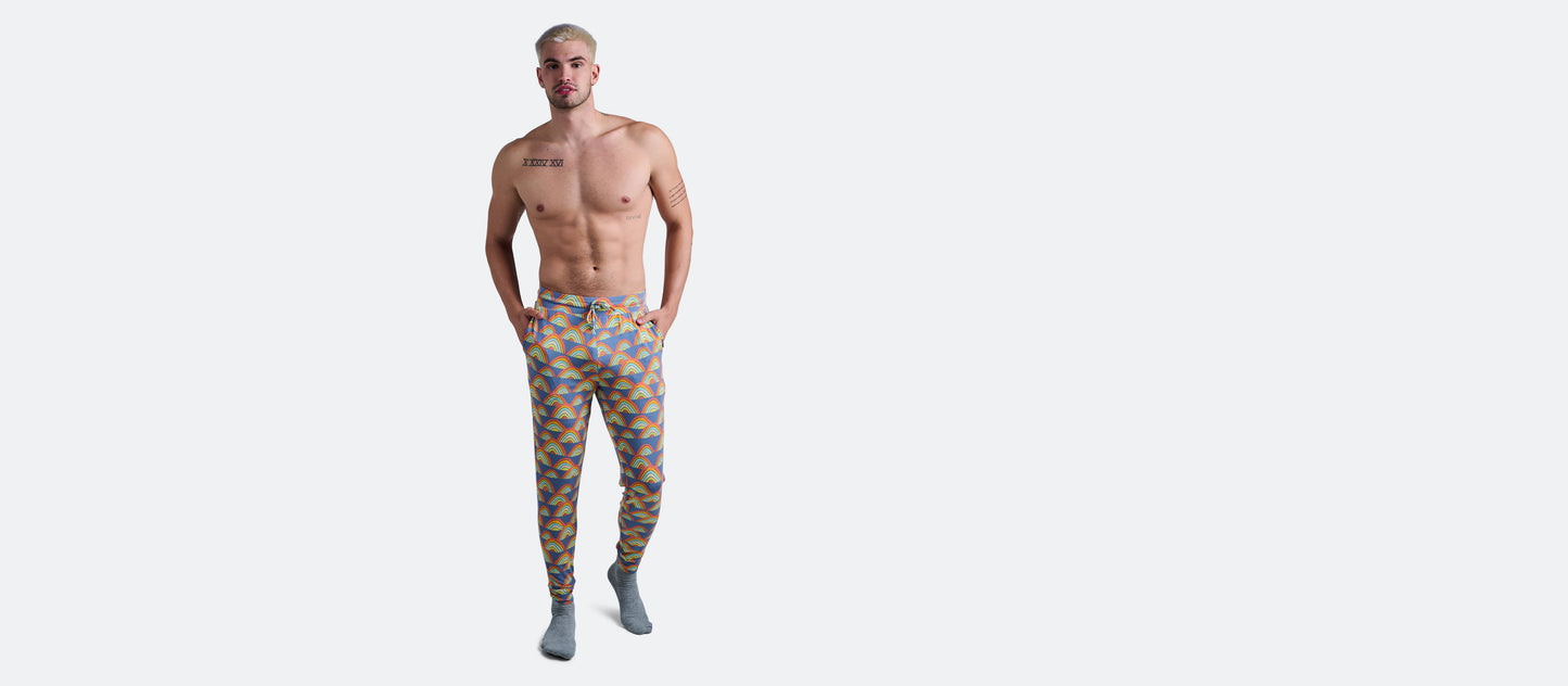 UltraModal™ Lounge Jogger - Men's | Retro Rainbows