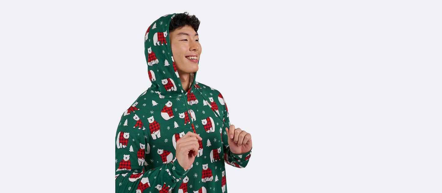 UltraModal™ Pullover Lounge Hoodie - Men's | Cozy Bears