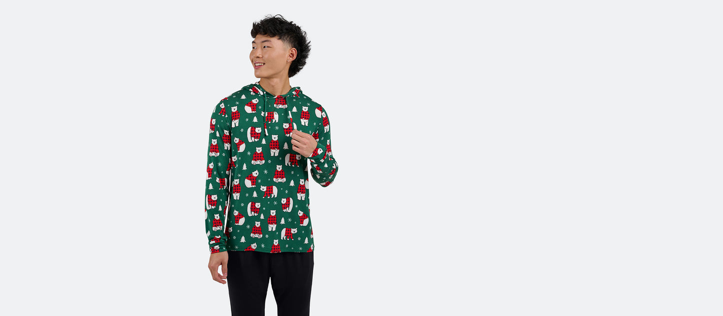 UltraModal™ Pullover Lounge Hoodie - Men's | Cozy Bears