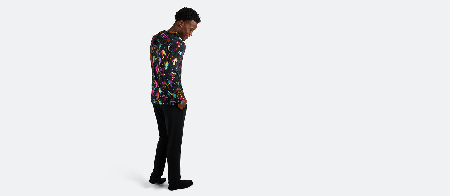 UltraModal™ Pullover Lounge Hoodie - Men's | Disco Shrooms