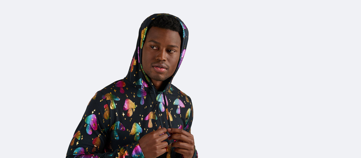 UltraModal™ Pullover Lounge Hoodie - Men's | Disco Shrooms