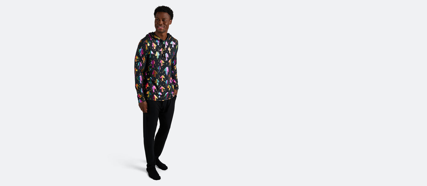 UltraModal™ Pullover Lounge Hoodie - Men's | Disco Shrooms