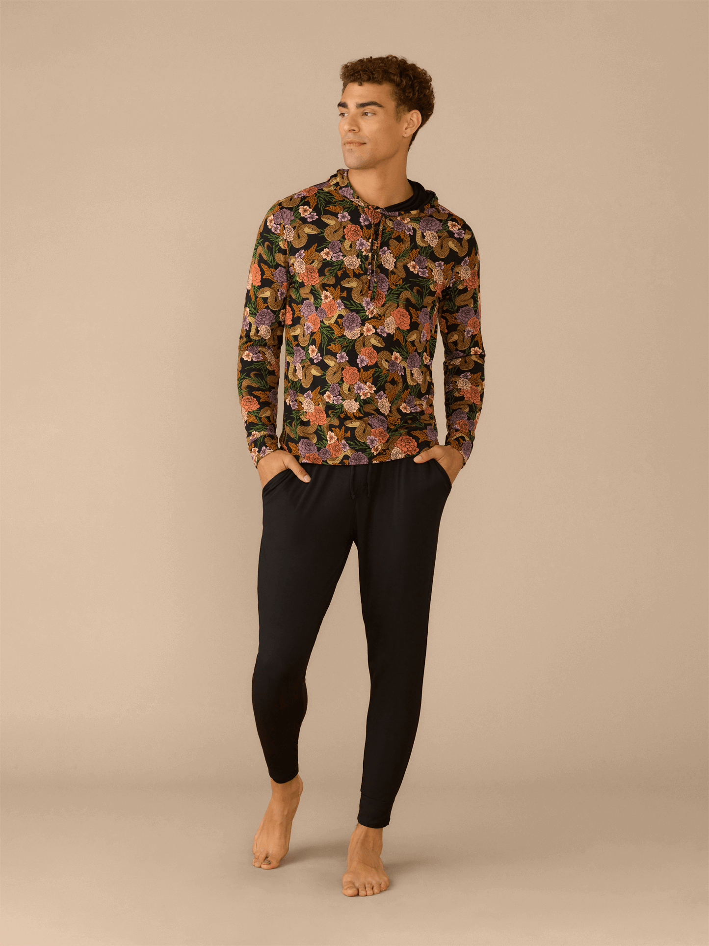 UltraModal™ Pullover Lounge Hoodie - Men's | Garden Snake