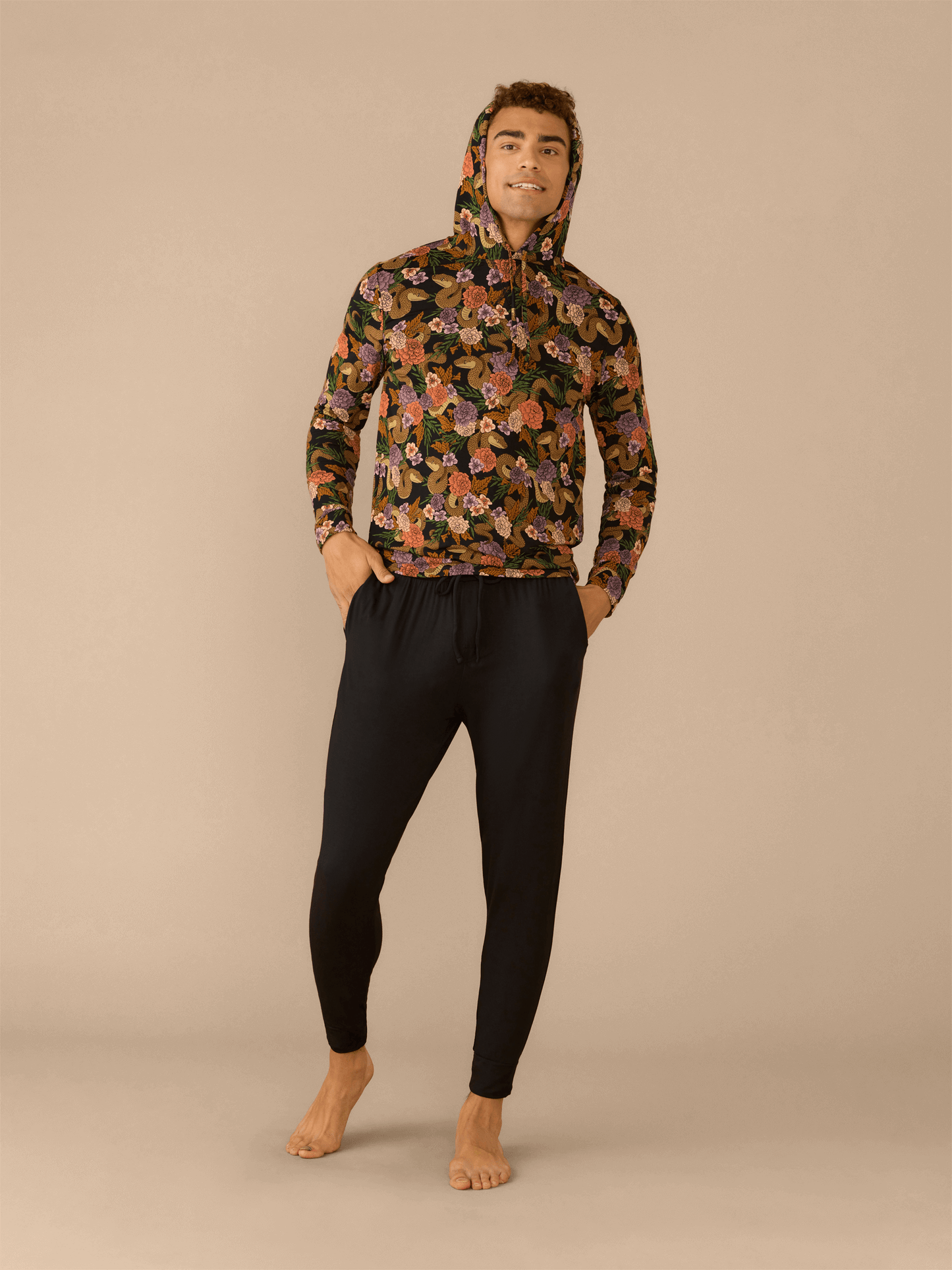 UltraModal™ Pullover Lounge Hoodie - Men's | Garden Snake