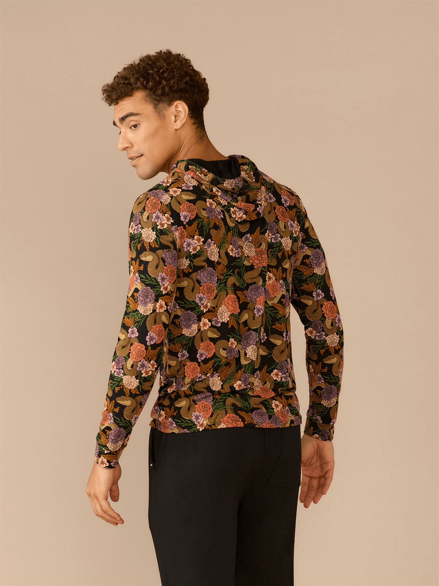 UltraModal™ Pullover Lounge Hoodie - Men's | Garden Snake