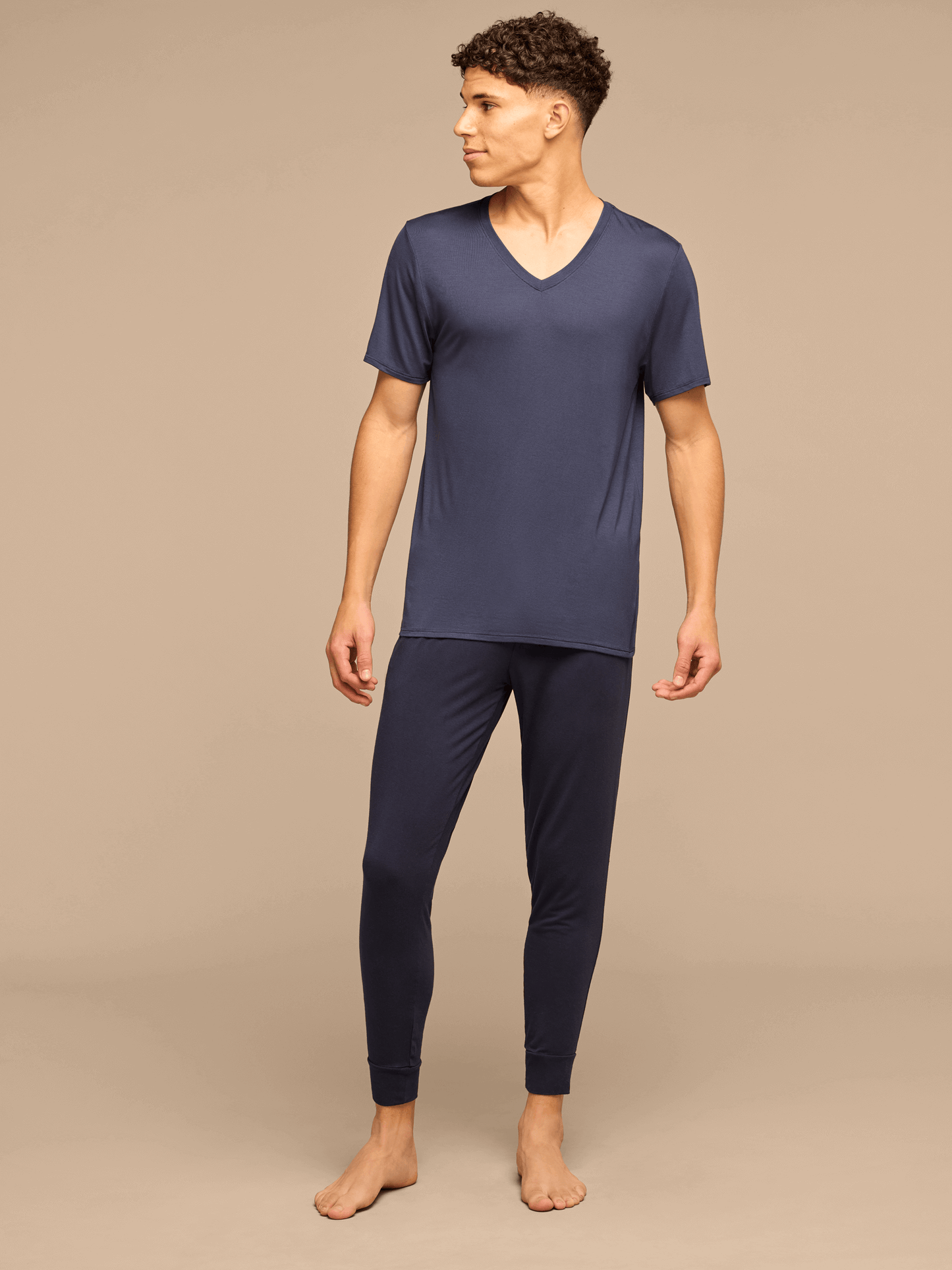 UltraModal™ Lightweight V-Neck Undershirt | Dark Sapphire