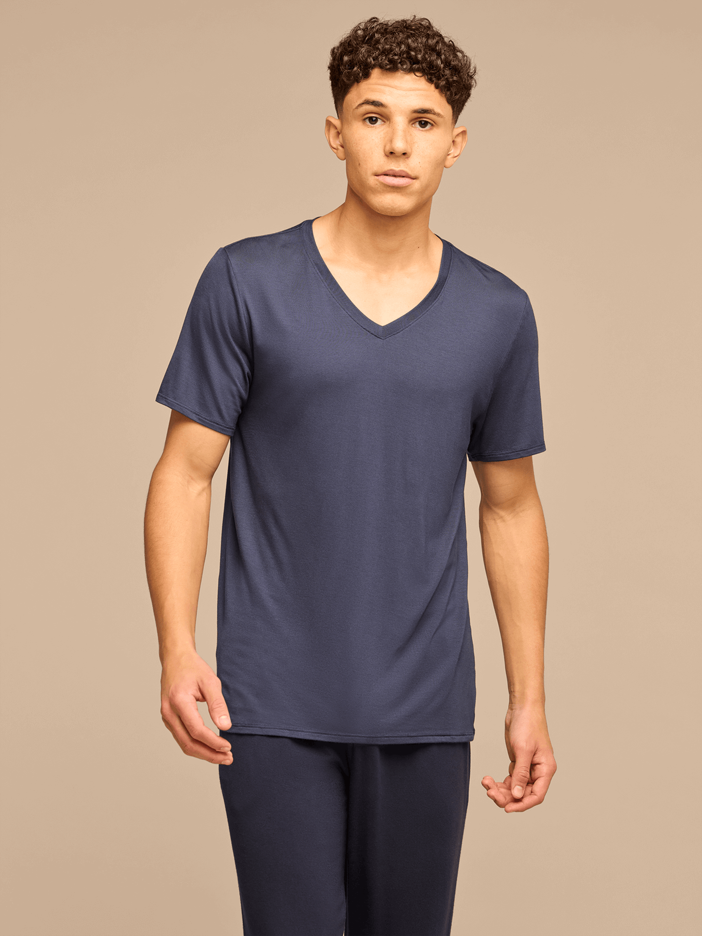 UltraModal™ Lightweight V-Neck Undershirt | Dark Sapphire