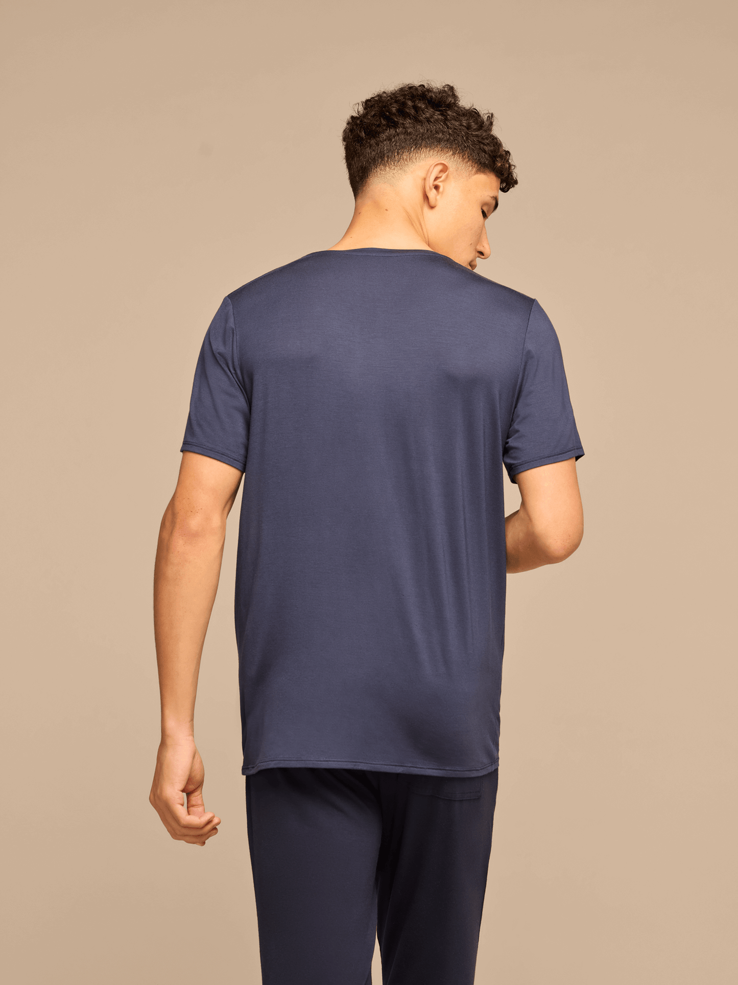 UltraModal™ Lightweight V-Neck Undershirt | Dark Sapphire